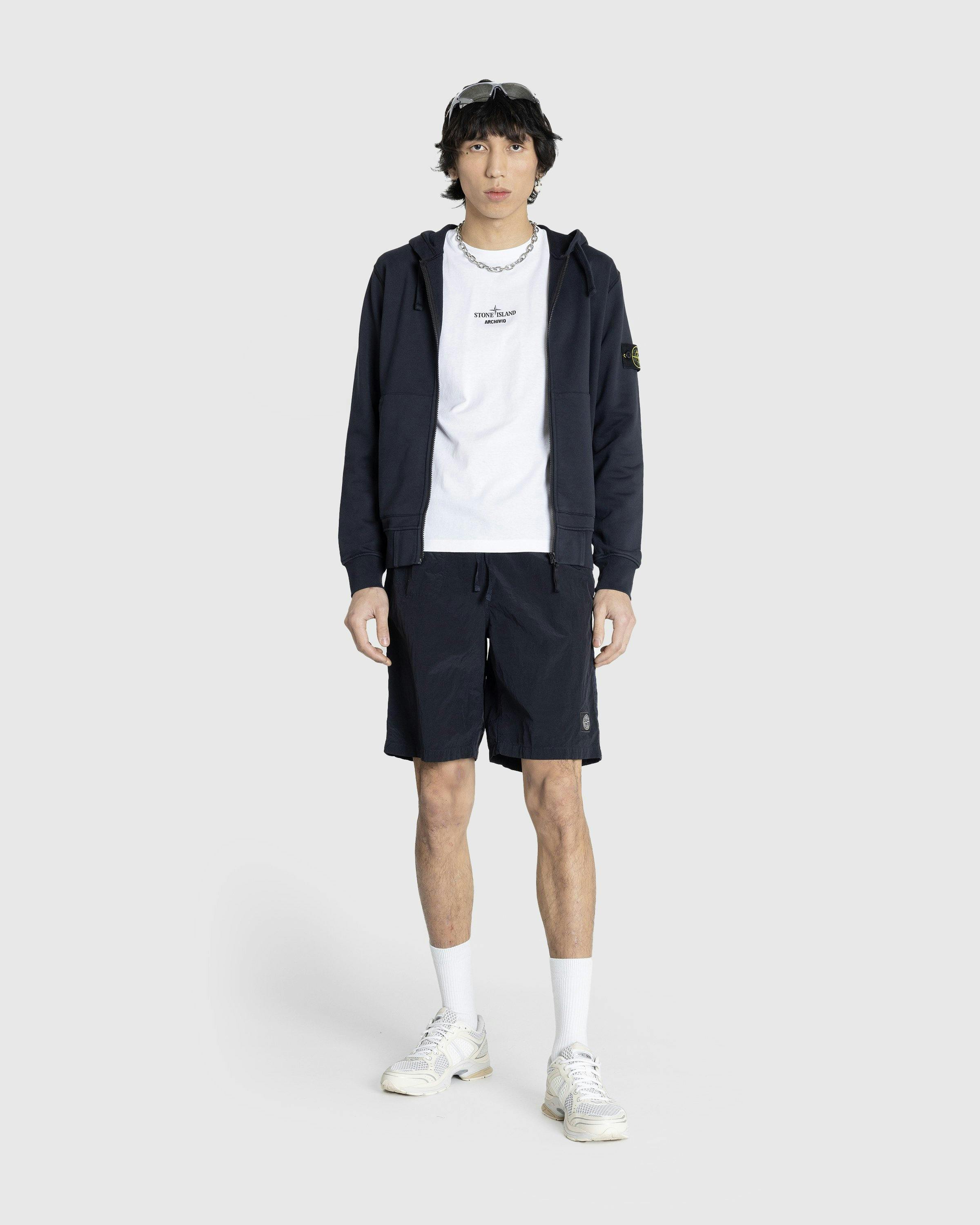 Stone Island - SWEAT-SHIRT NAVY BLUE - Clothing - Blue - Image 3