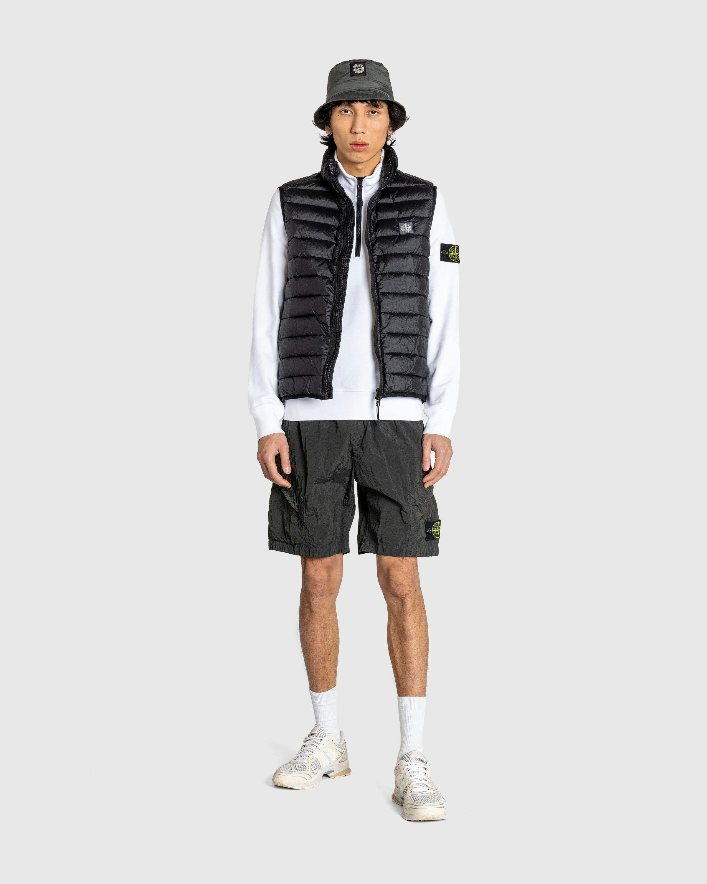 Stone Island - SLEEVELESS REALDOWN JACKET BLACK - Clothing - Black - Image 3