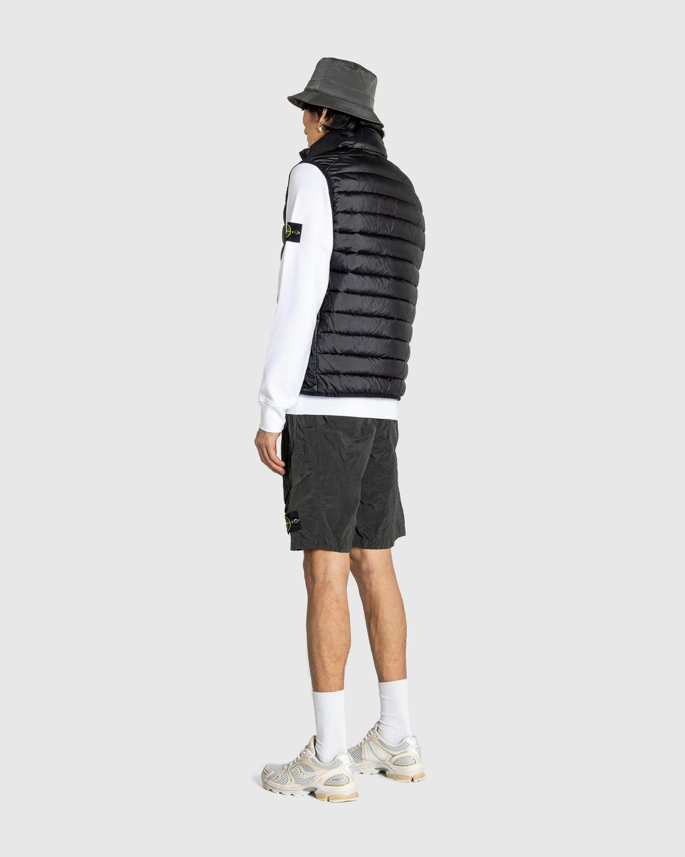 Stone Island - SLEEVELESS REALDOWN JACKET BLACK - Clothing - Black - Image 4