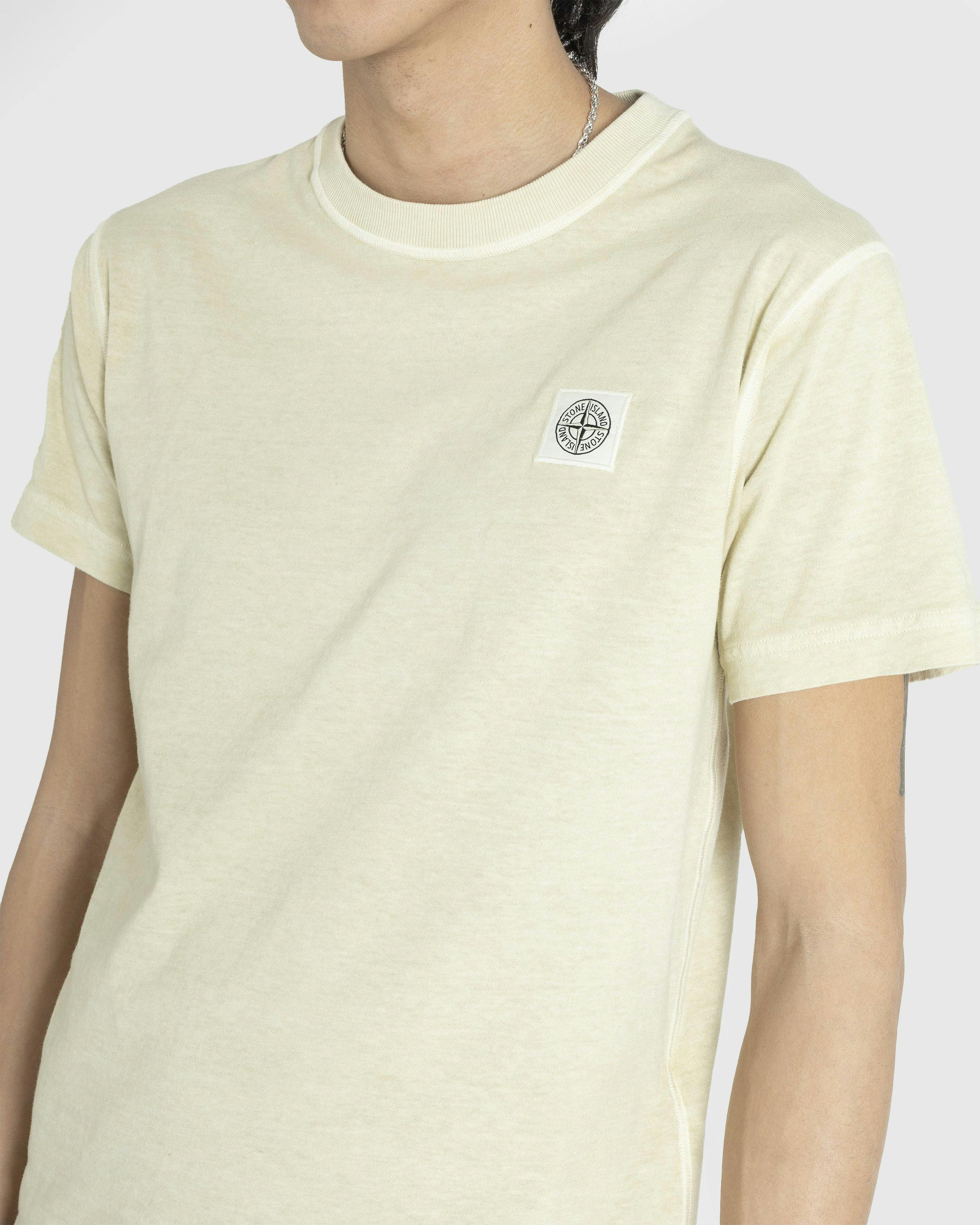 Stone Island - T SHIRT NATURAL BEIGE - Clothing - Beige - Image 5