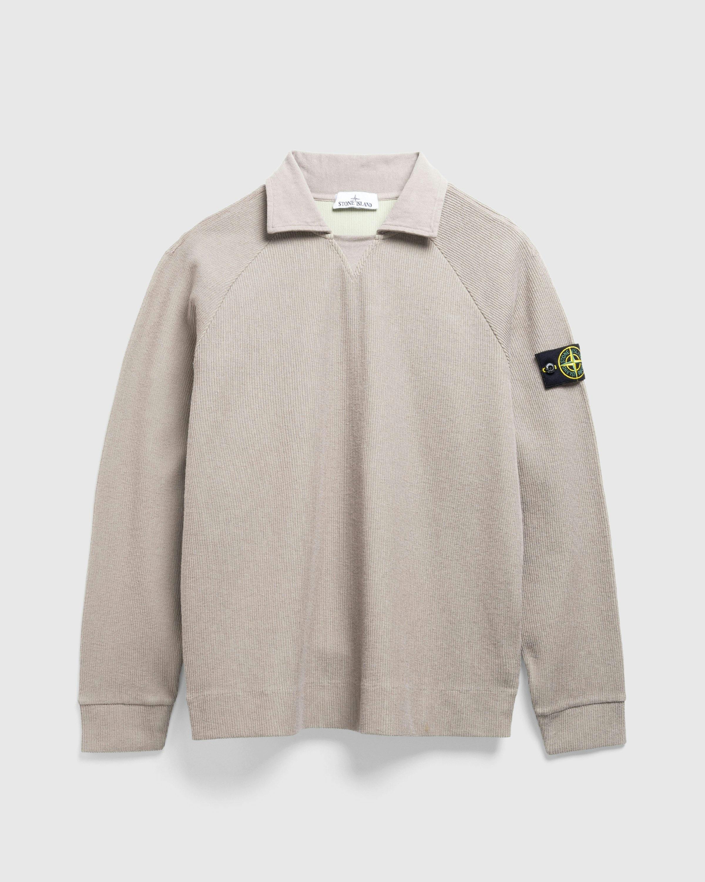 Stone Island - SWEAT-SHIRT DOVE GREY - Clothing - Grey - Image 1