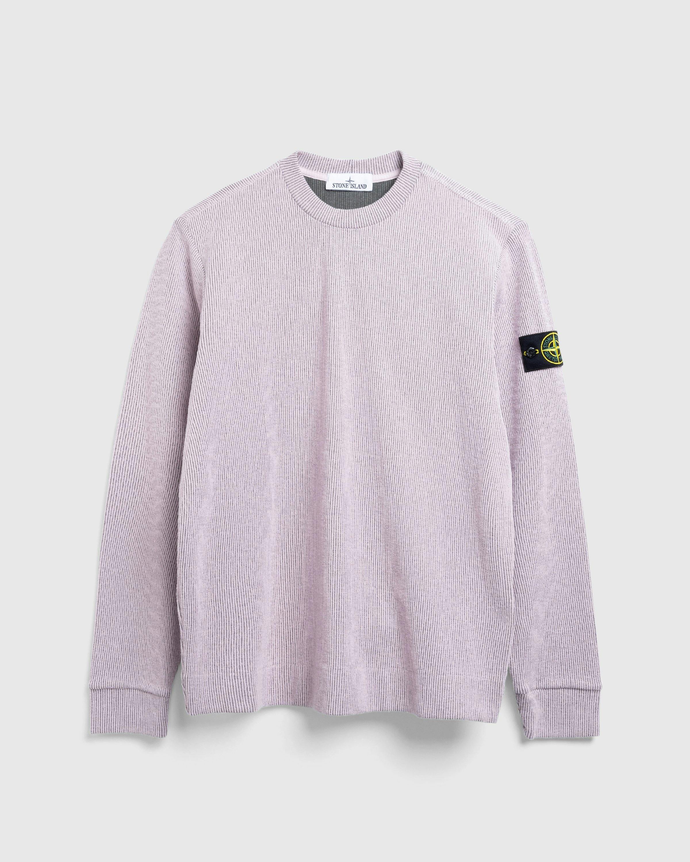 Stone Island - SWEAT-SHIRT PINK - Clothing - Pink - Image 1