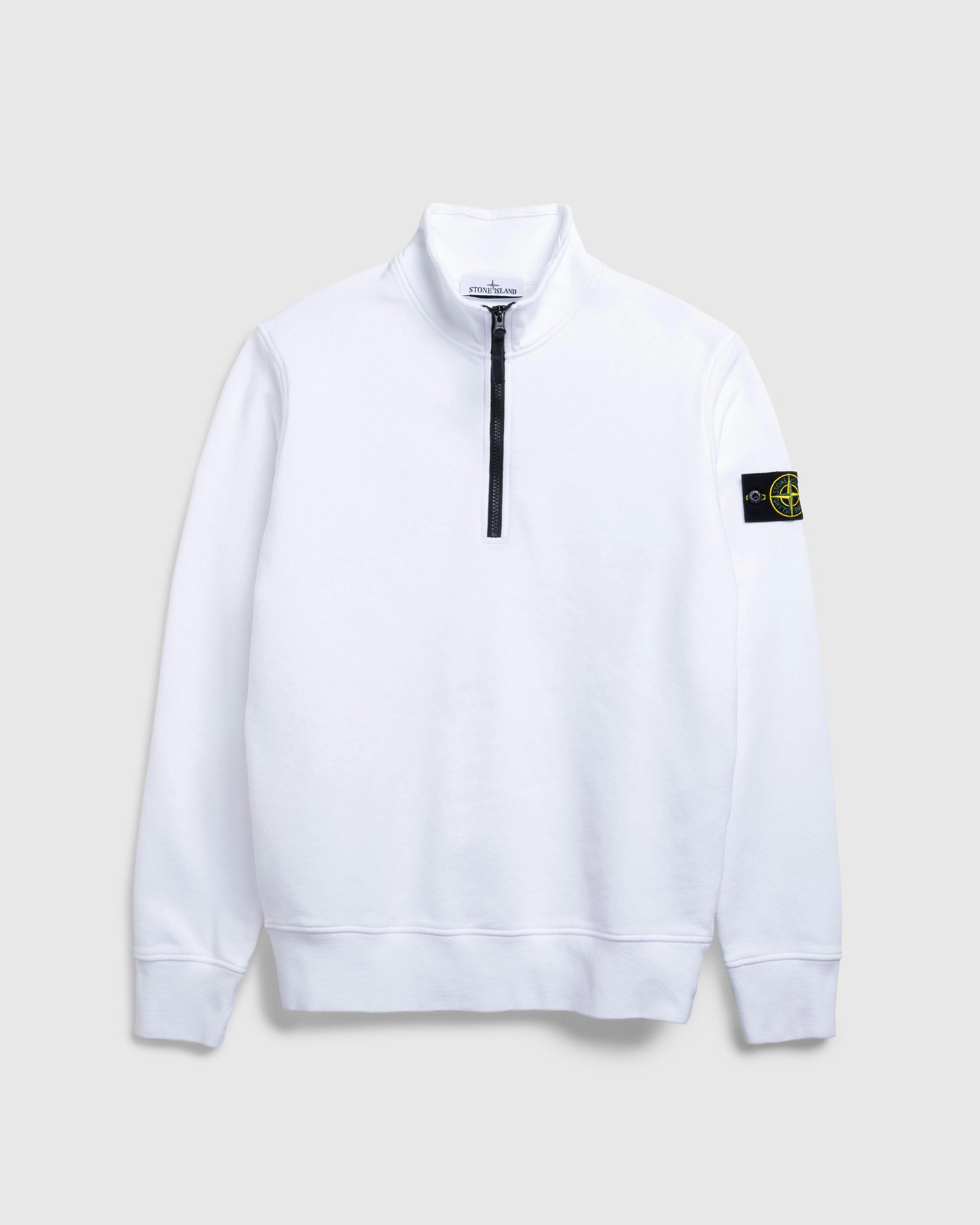 Stone Island - SWEAT-SHIRT WHITE - Clothing - White - Image 1