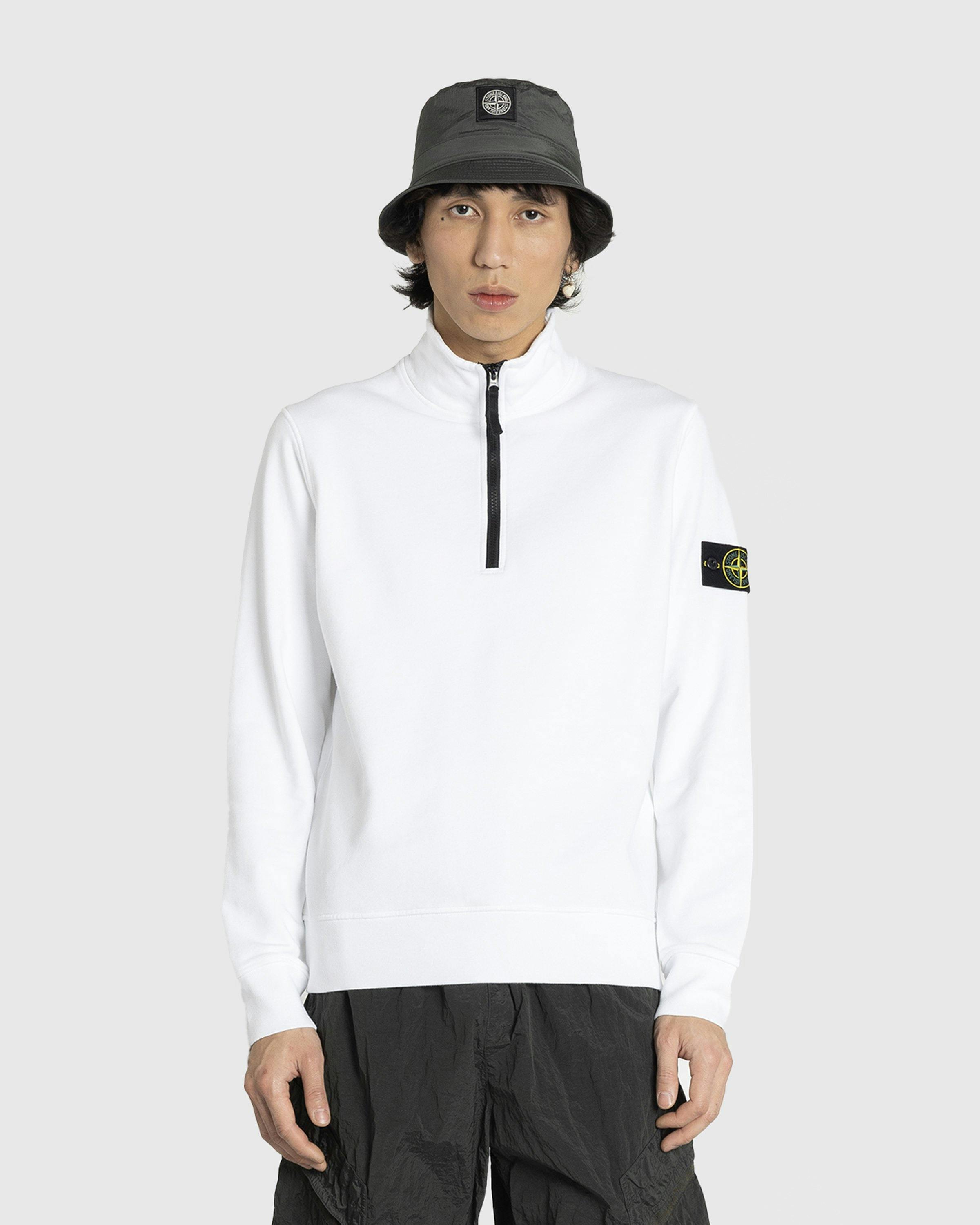 Stone Island - SWEAT-SHIRT WHITE - Clothing - White - Image 2