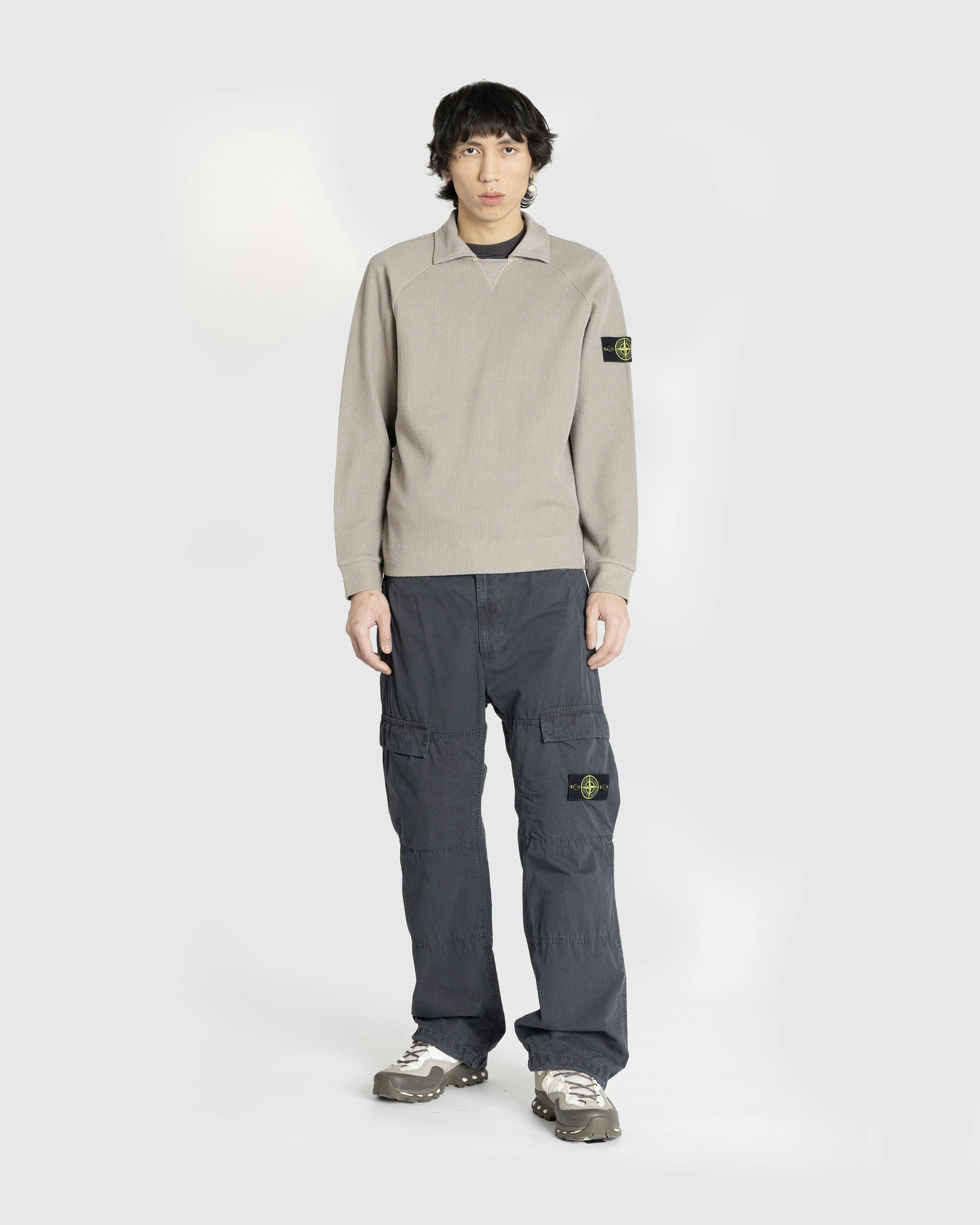 Stone Island - SWEAT-SHIRT DOVE GREY - Clothing - Grey - Image 3