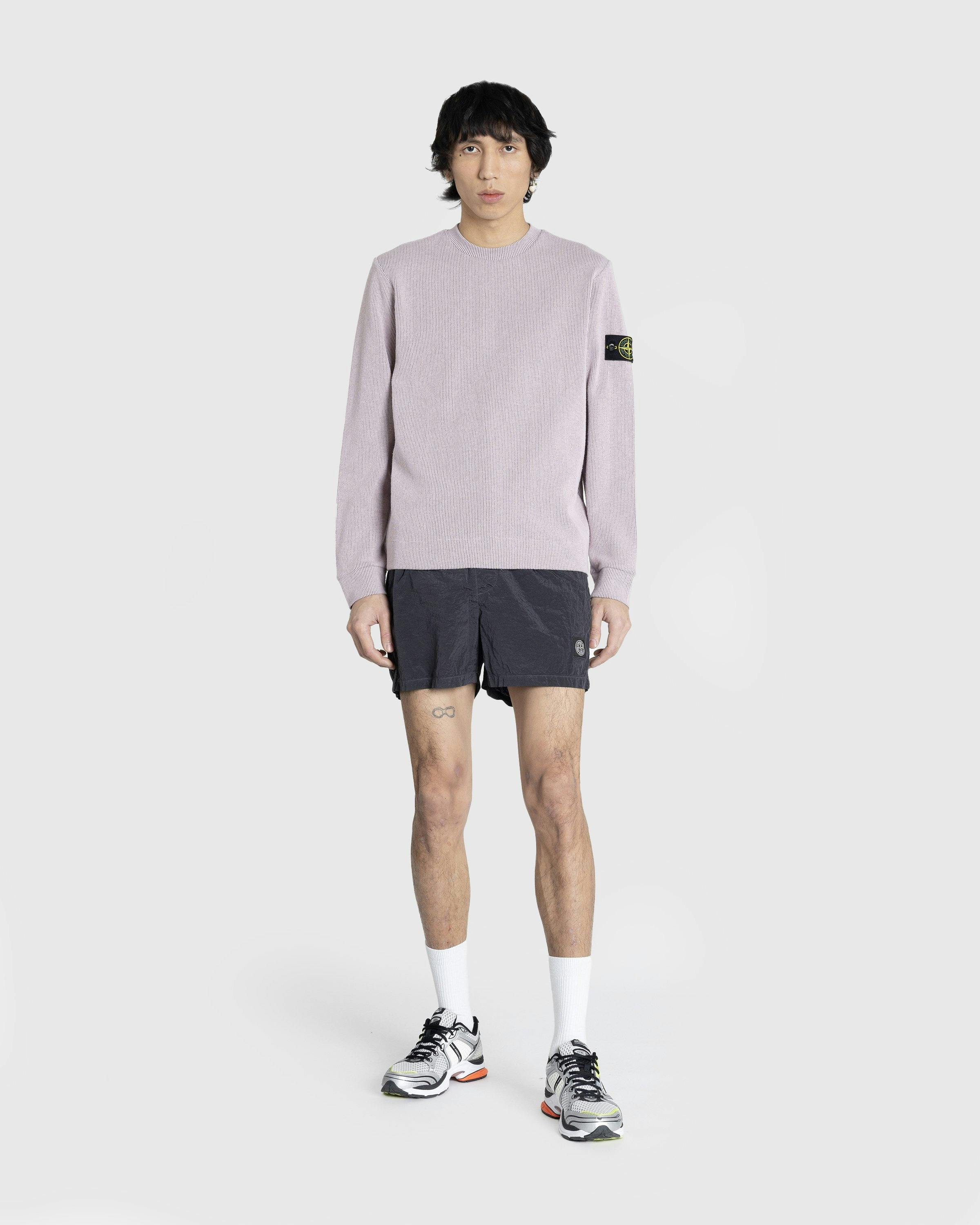 Stone Island - SWEAT-SHIRT PINK - Clothing - Pink - Image 3