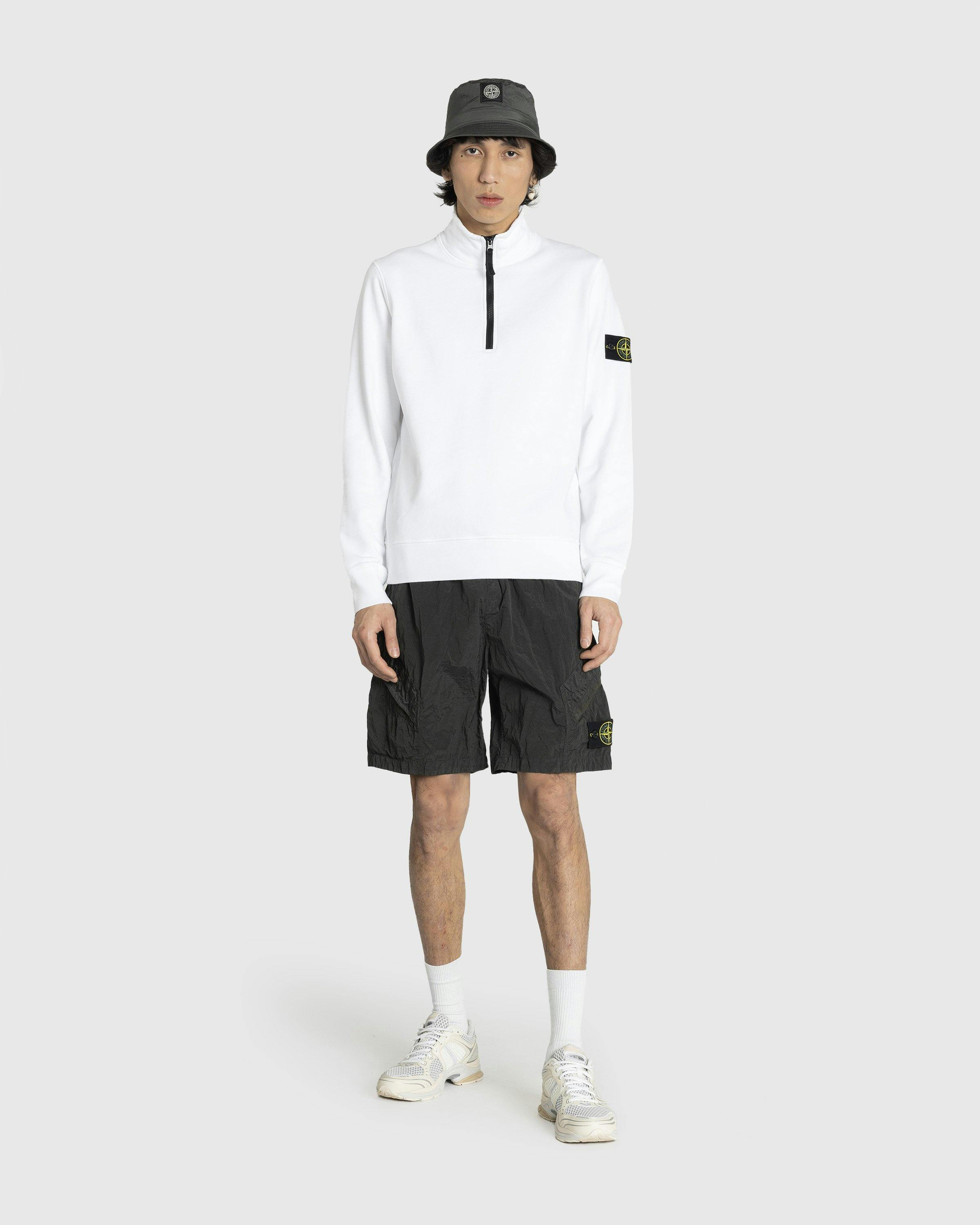 Stone Island - SWEAT-SHIRT WHITE - Clothing - White - Image 3