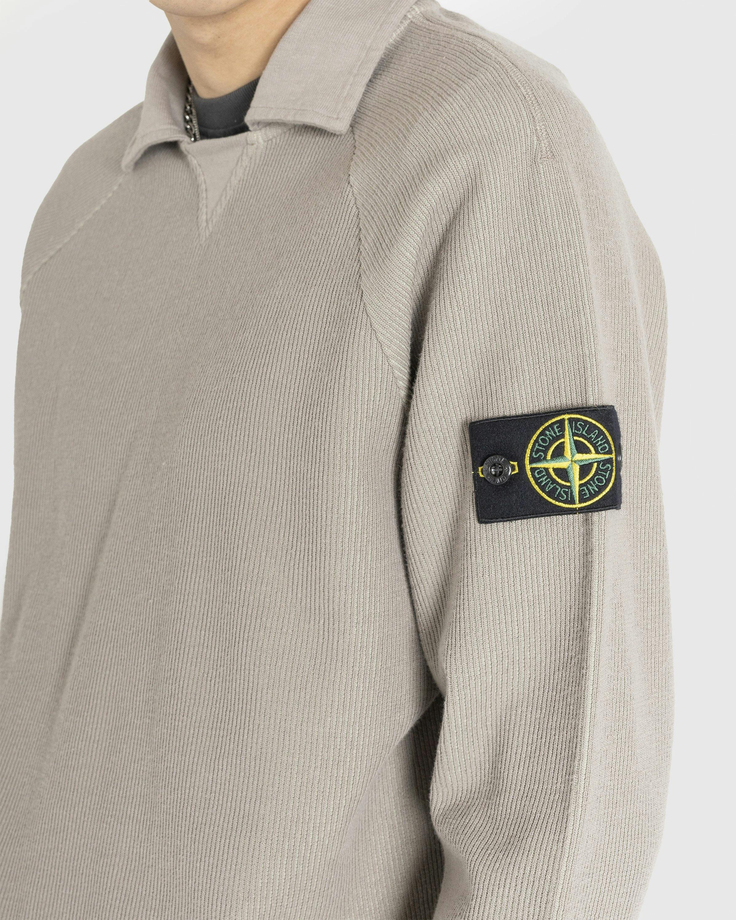 Stone Island - SWEAT-SHIRT DOVE GREY - Clothing - Grey - Image 5