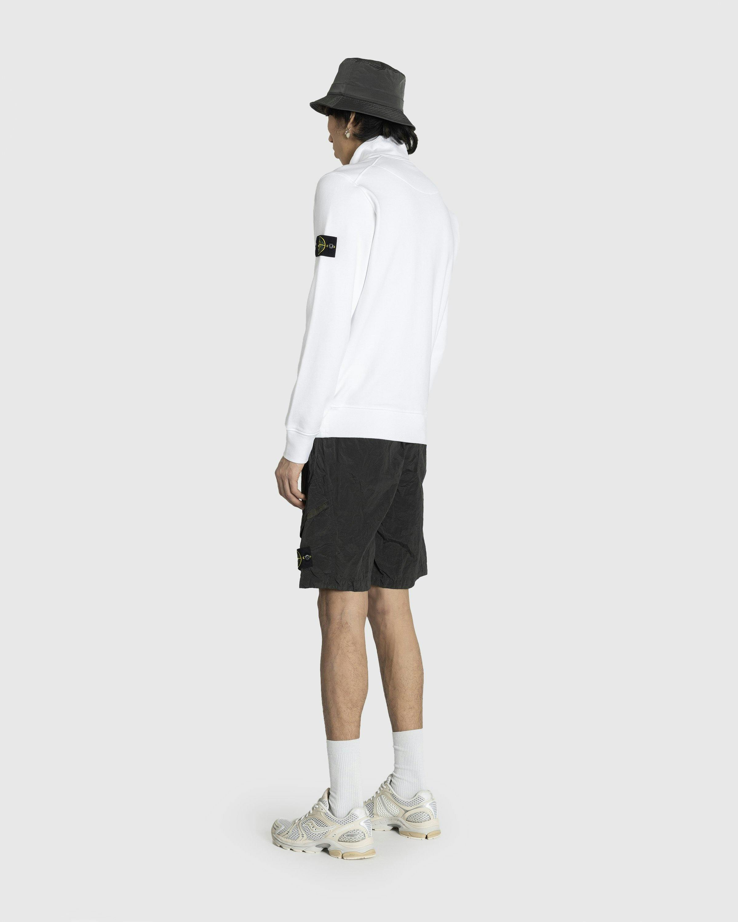 Stone Island - SWEAT-SHIRT WHITE - Clothing - White - Image 4