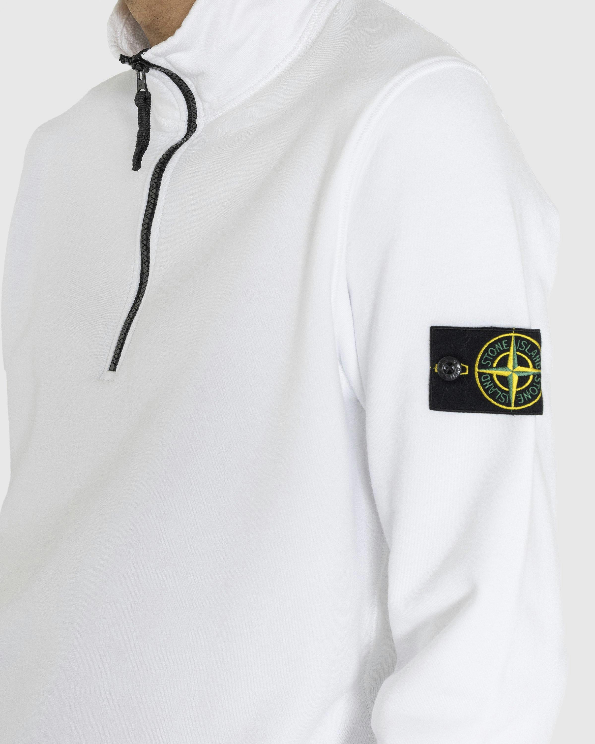 Stone Island - SWEAT-SHIRT WHITE - Clothing - White - Image 5