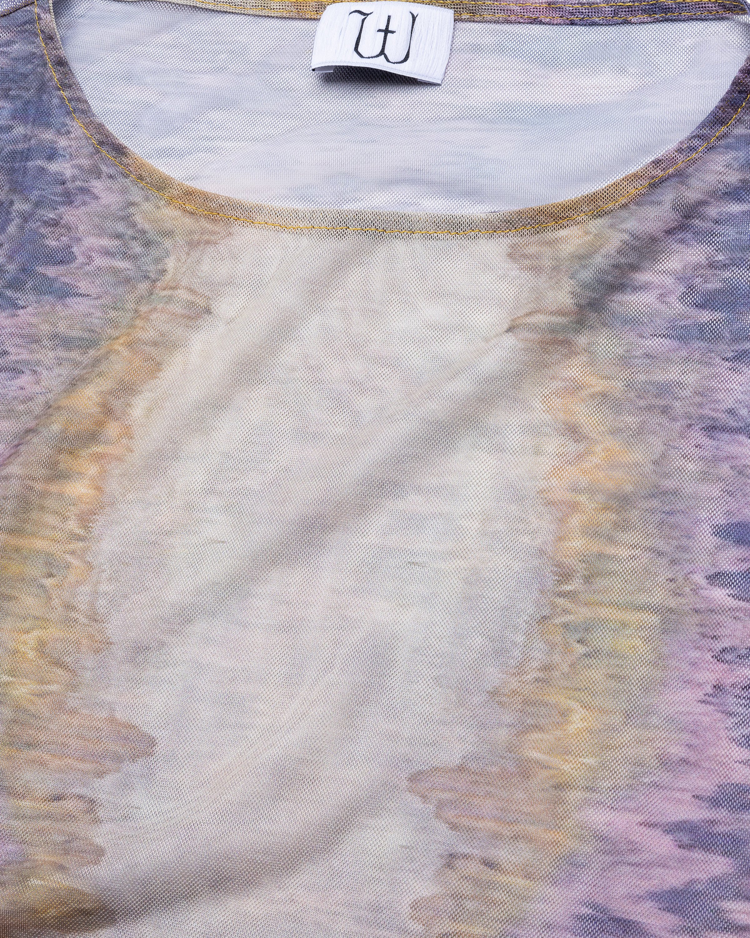 Winnie New York - TOLA SHIRT PURPLE PASTEL STROKES PRINT - Clothing - Purple - Image 6