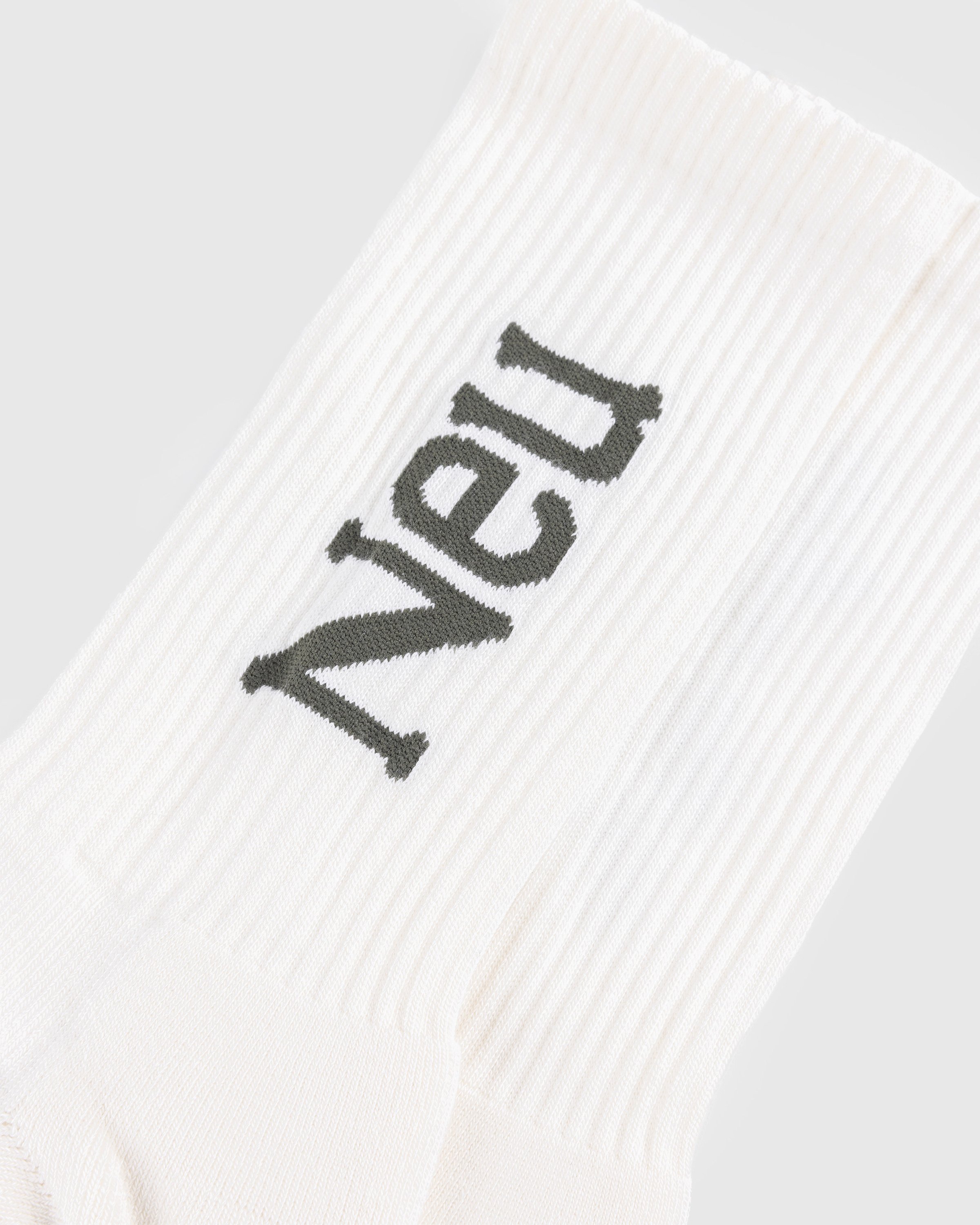 Highsnobiety - Neu York Logo Socks - Accessories - Beige - Image 2