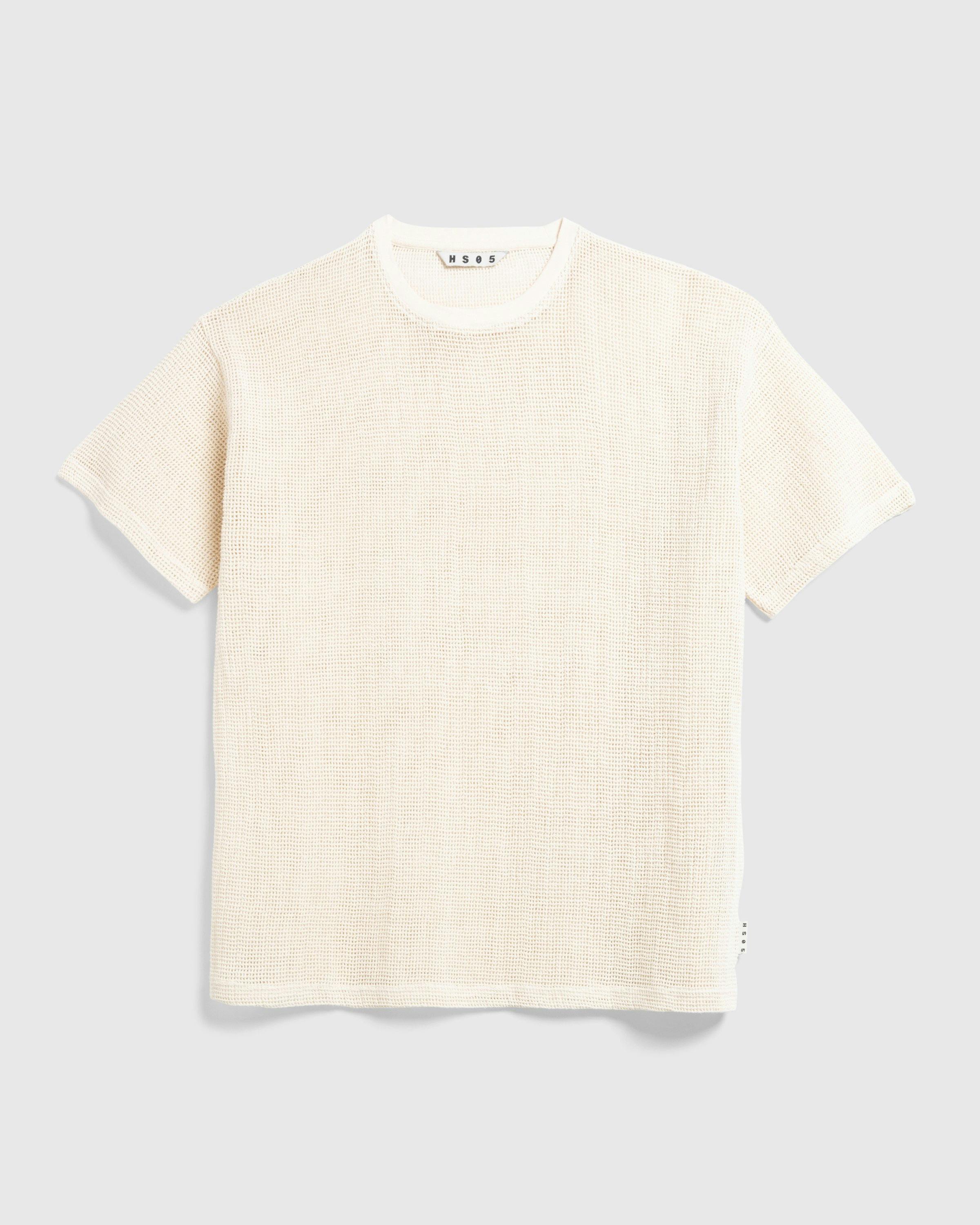 Highsnobiety HS05 - Pigment Dyed Cotton Mesh Knit Natural - Clothing -  - Image 1