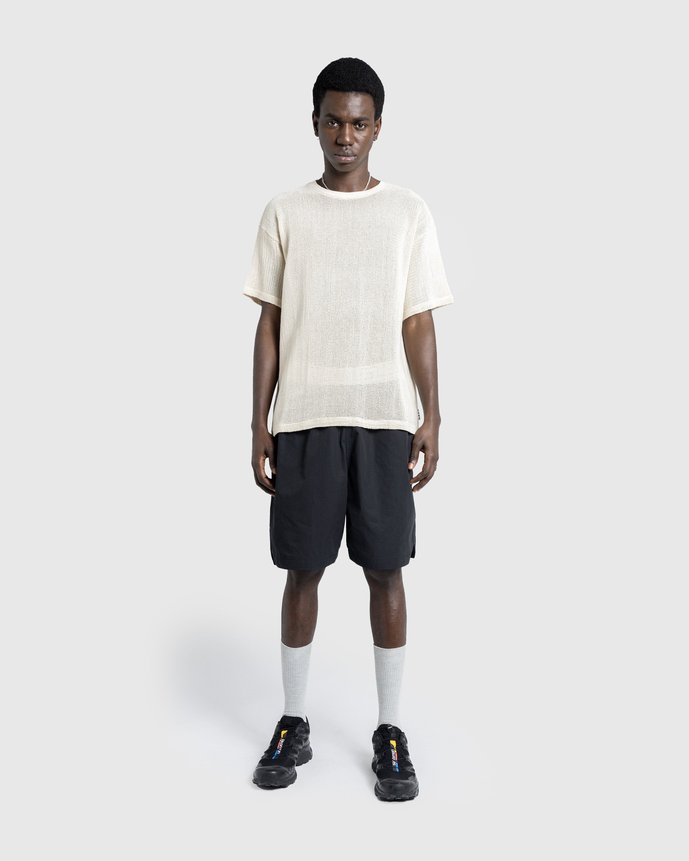 Highsnobiety HS05 - Pigment Dyed Cotton Mesh Knit Natural - Clothing -  - Image 4