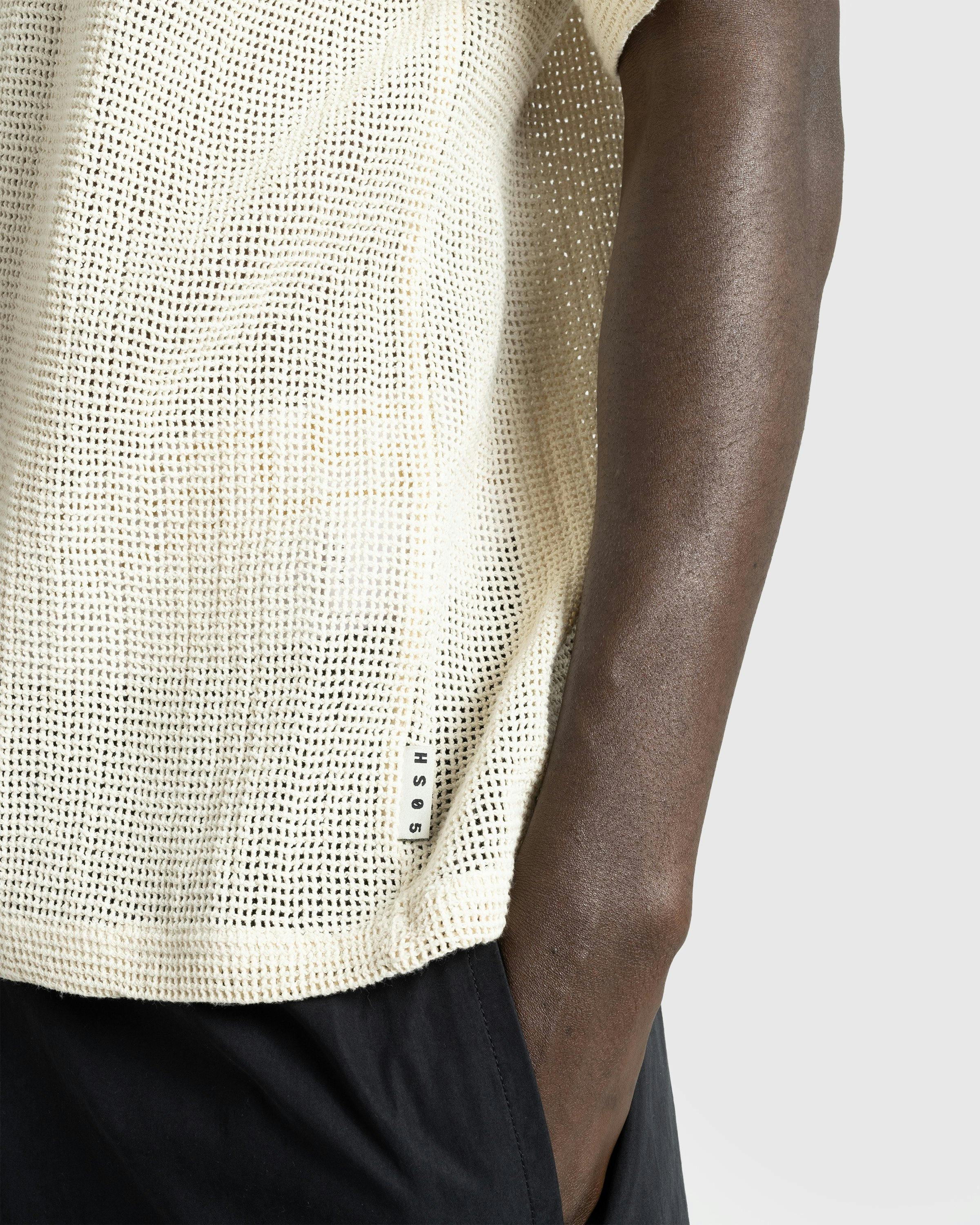 Highsnobiety HS05 - Pigment Dyed Cotton Mesh Knit Natural - Clothing -  - Image 6