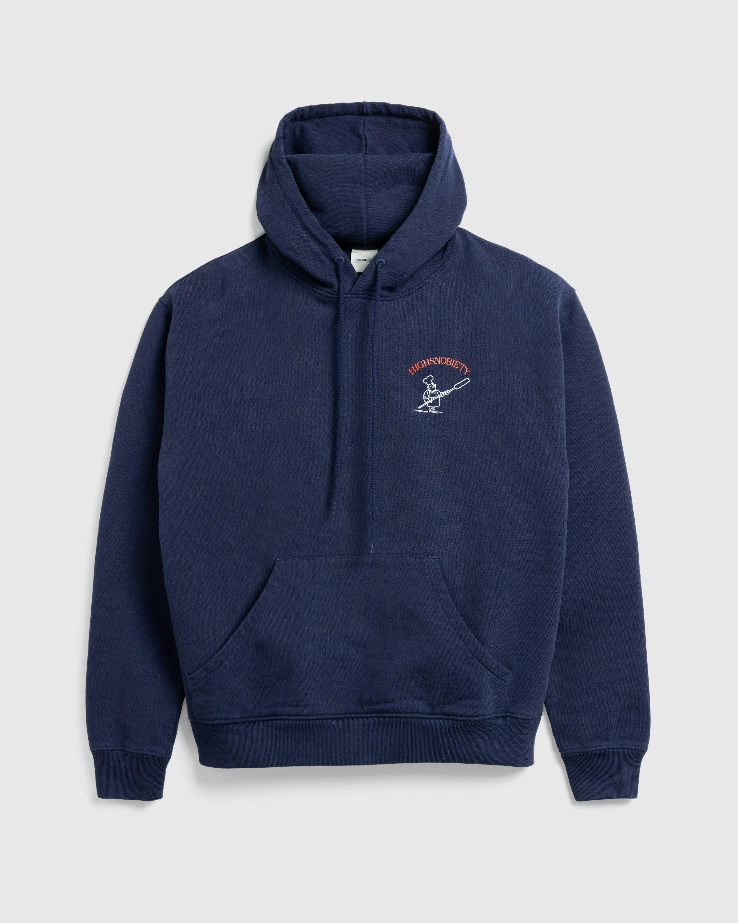 Beigel Bake x Highsnobiety - Navy Hoodie - Clothing -  - Image 2