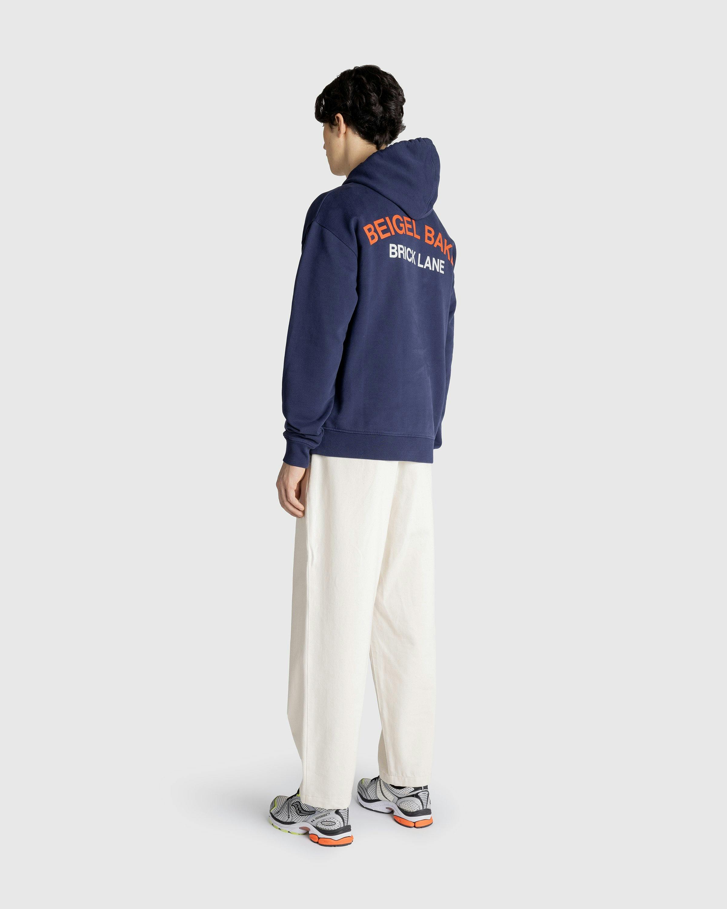 Beigel Bake x Highsnobiety - Navy Hoodie - Clothing -  - Image 5