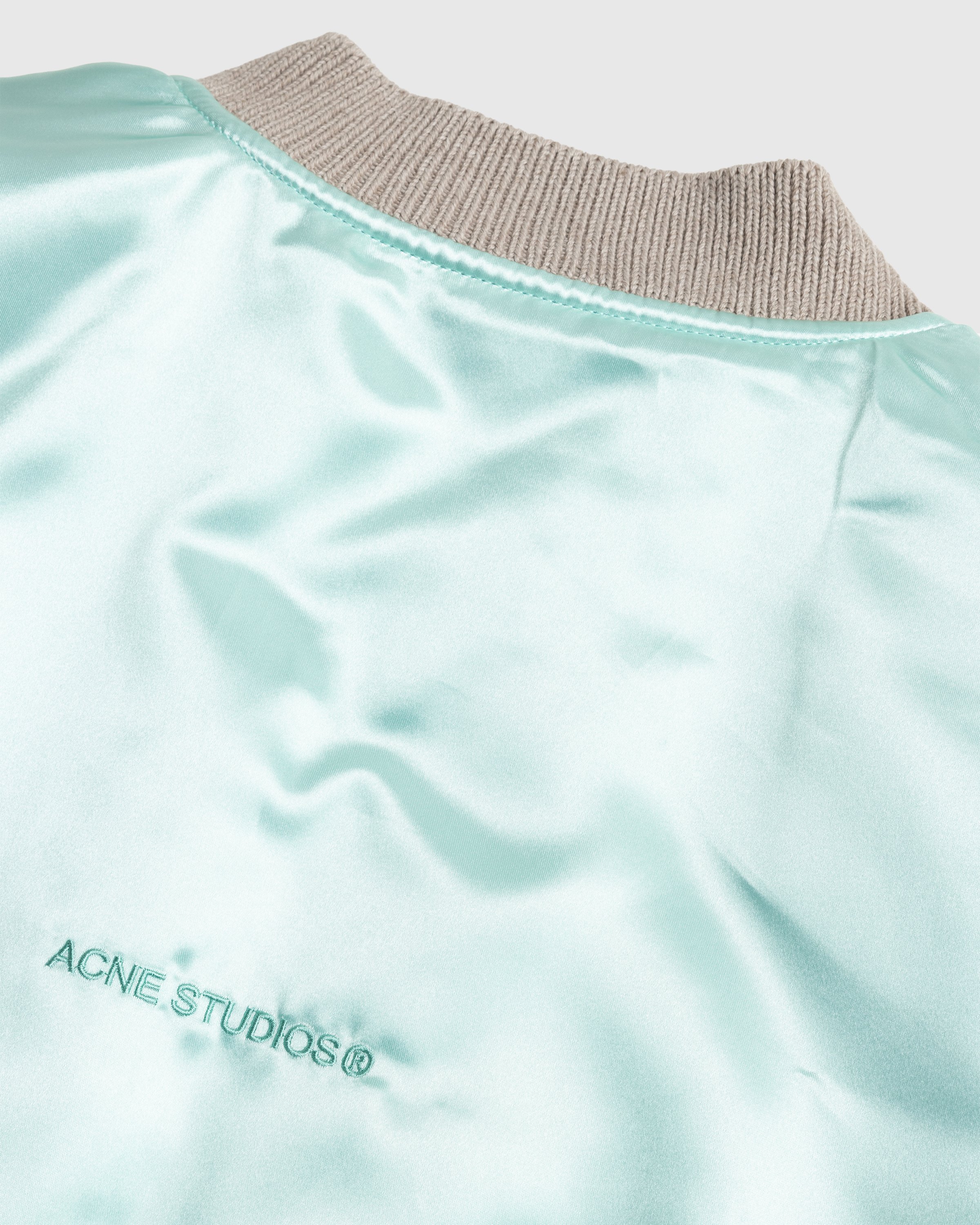 Acne Studios - Reversible Bomber Jacket Grey - Clothing - Grey - Image 7