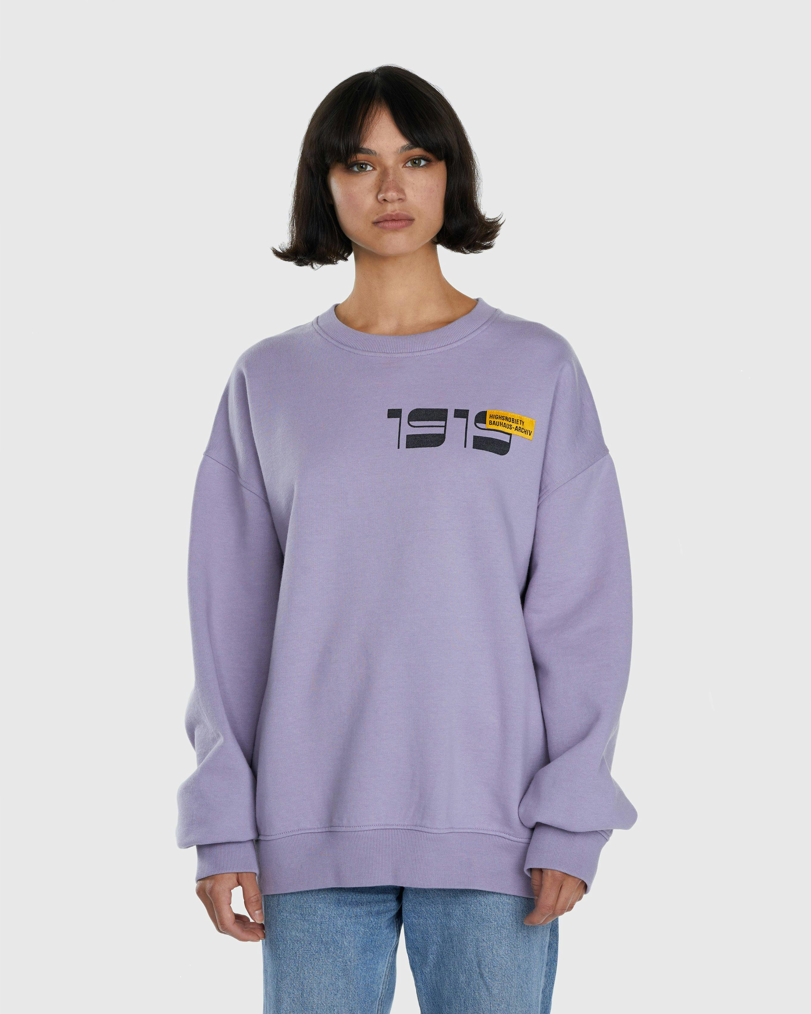 Bauhaus Archiv x Highsnobiety - 1919 Sweater Lavender - Clothing - Purple - Image 5