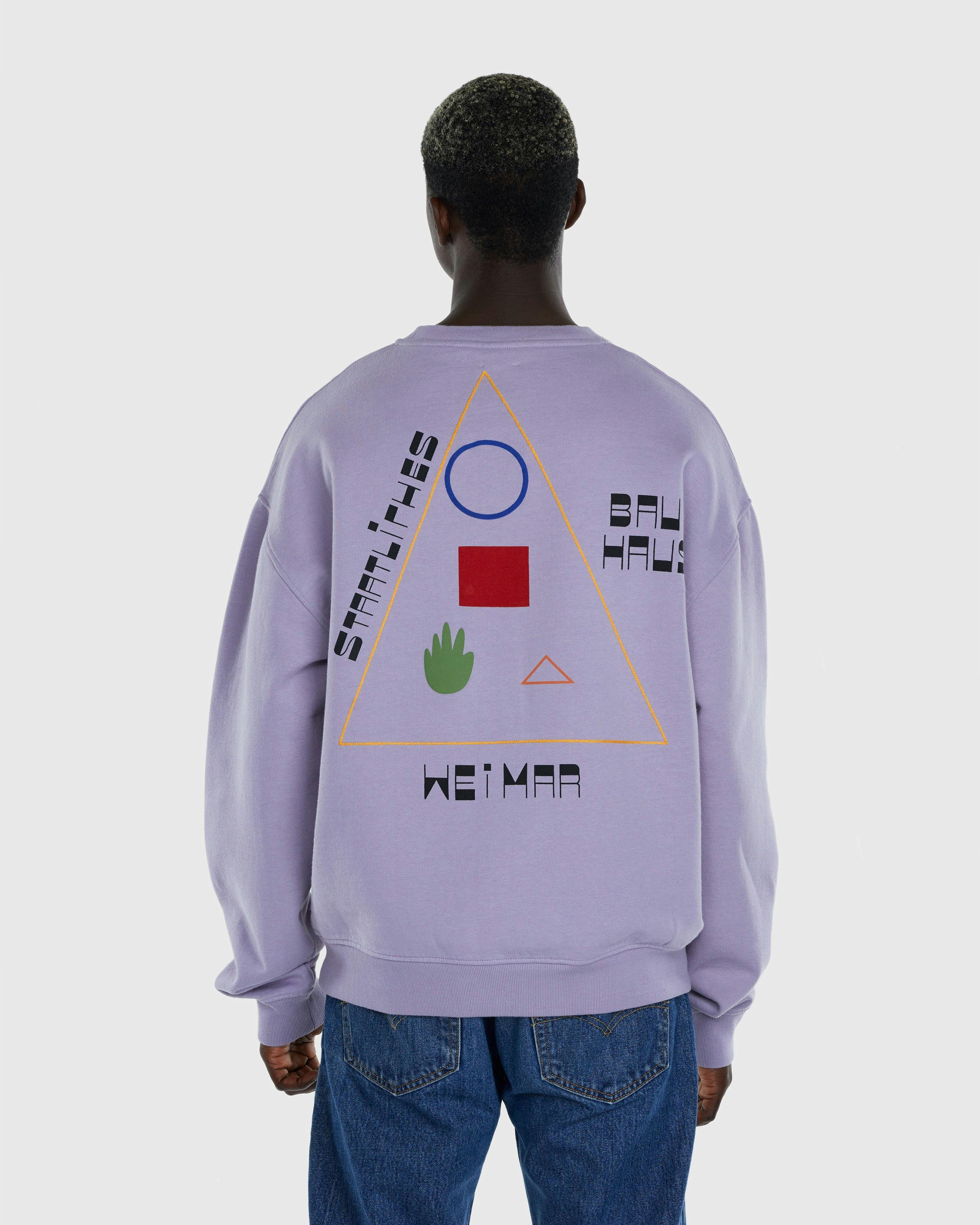 Bauhaus Archiv x Highsnobiety - 1919 Sweater Lavender - Clothing - Purple - Image 6