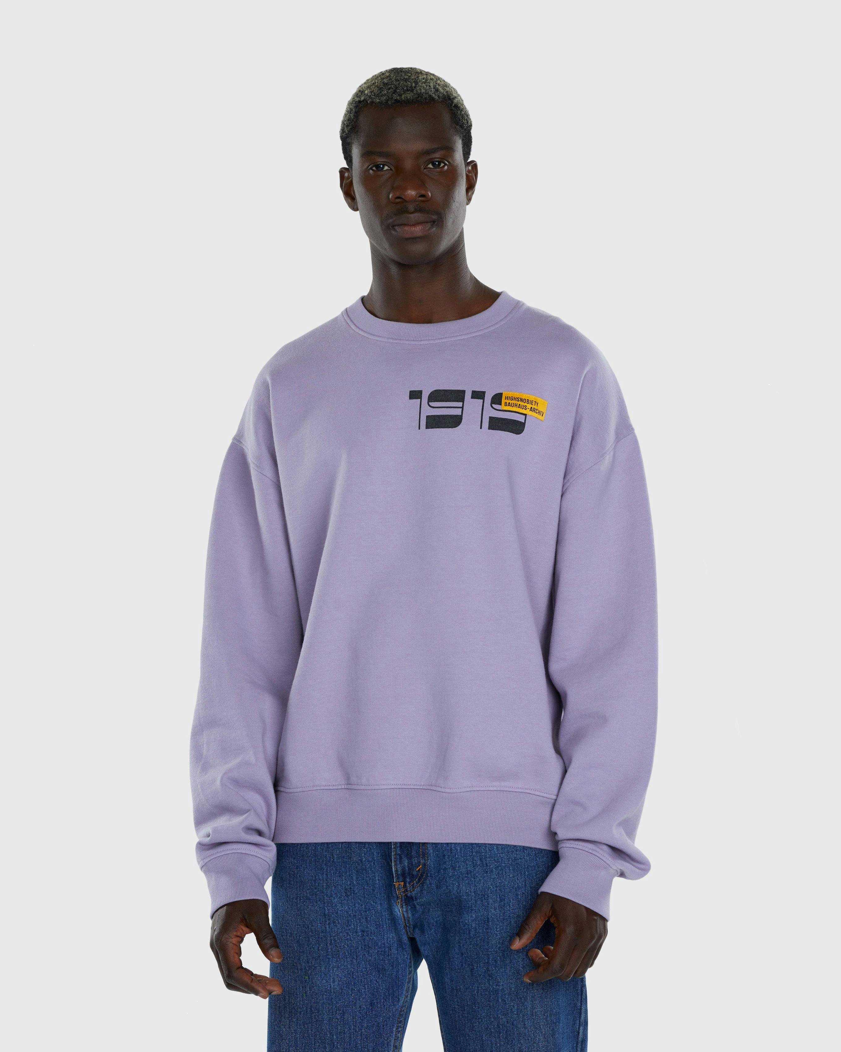 Bauhaus Archiv x Highsnobiety - 1919 Sweater Lavender - Clothing - Purple - Image 7