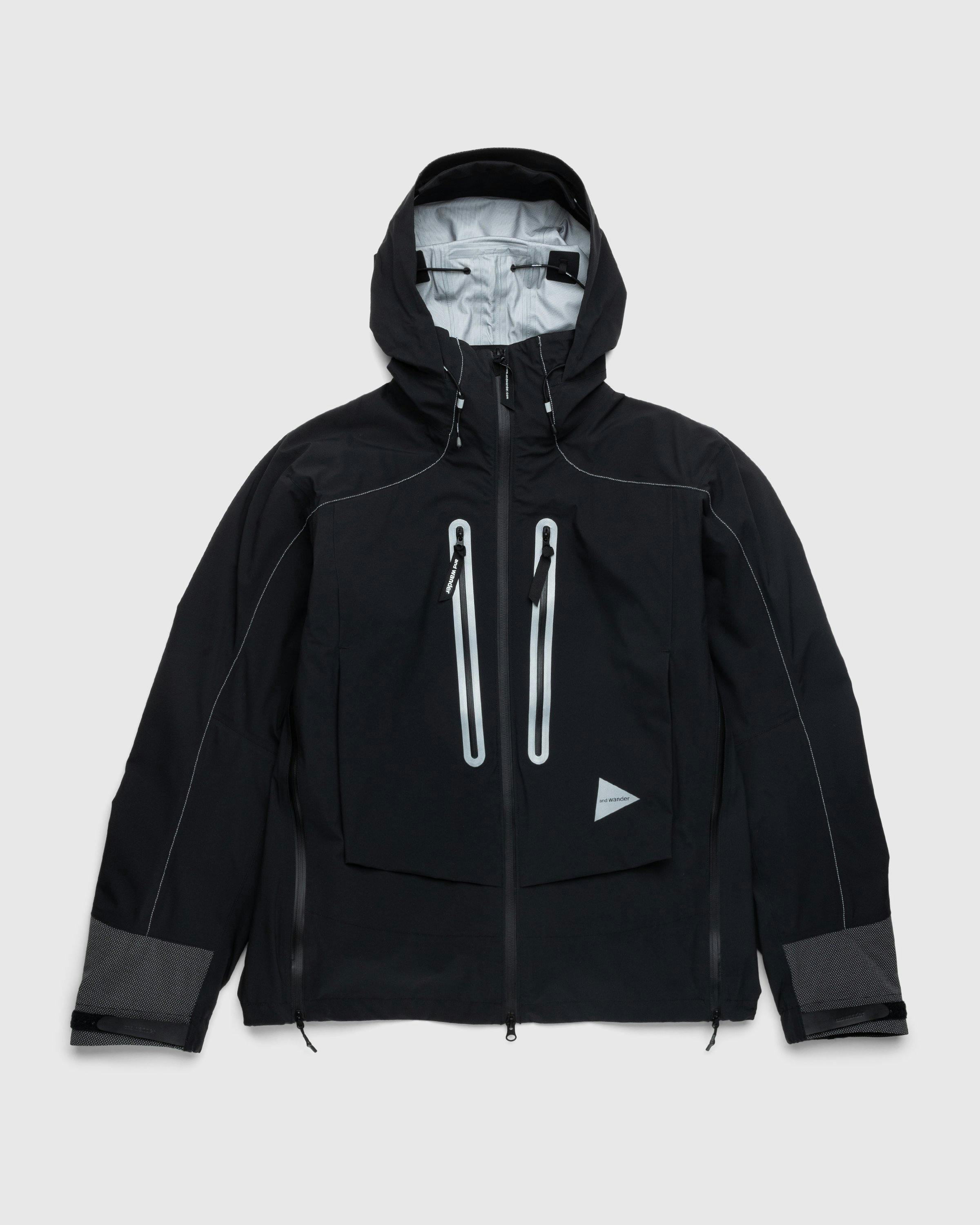 And Wander - Pertex Shield Rain Jacket Black - Clothing - Black - Image 1