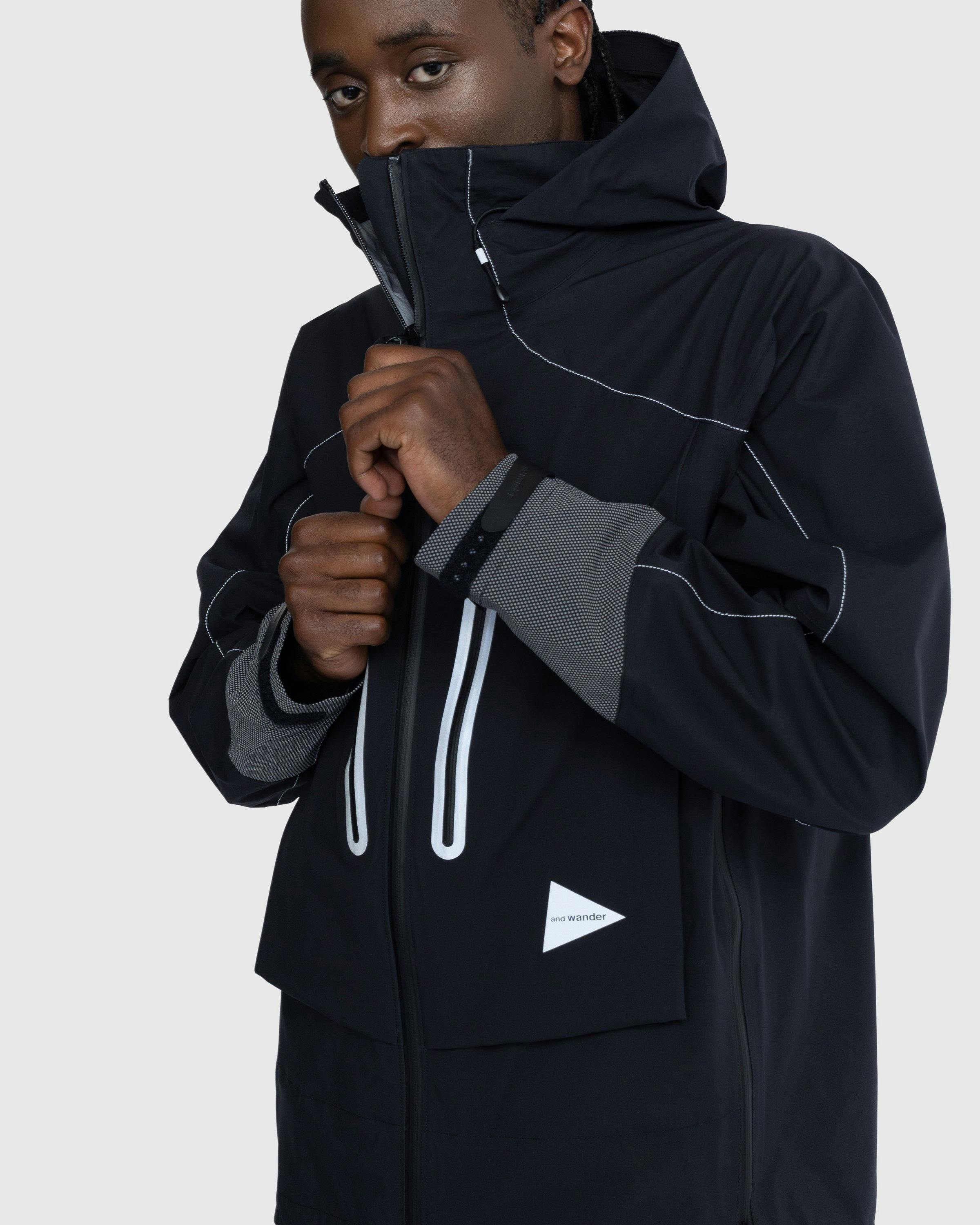 And Wander – Pertex Shield Rain Jacket Black