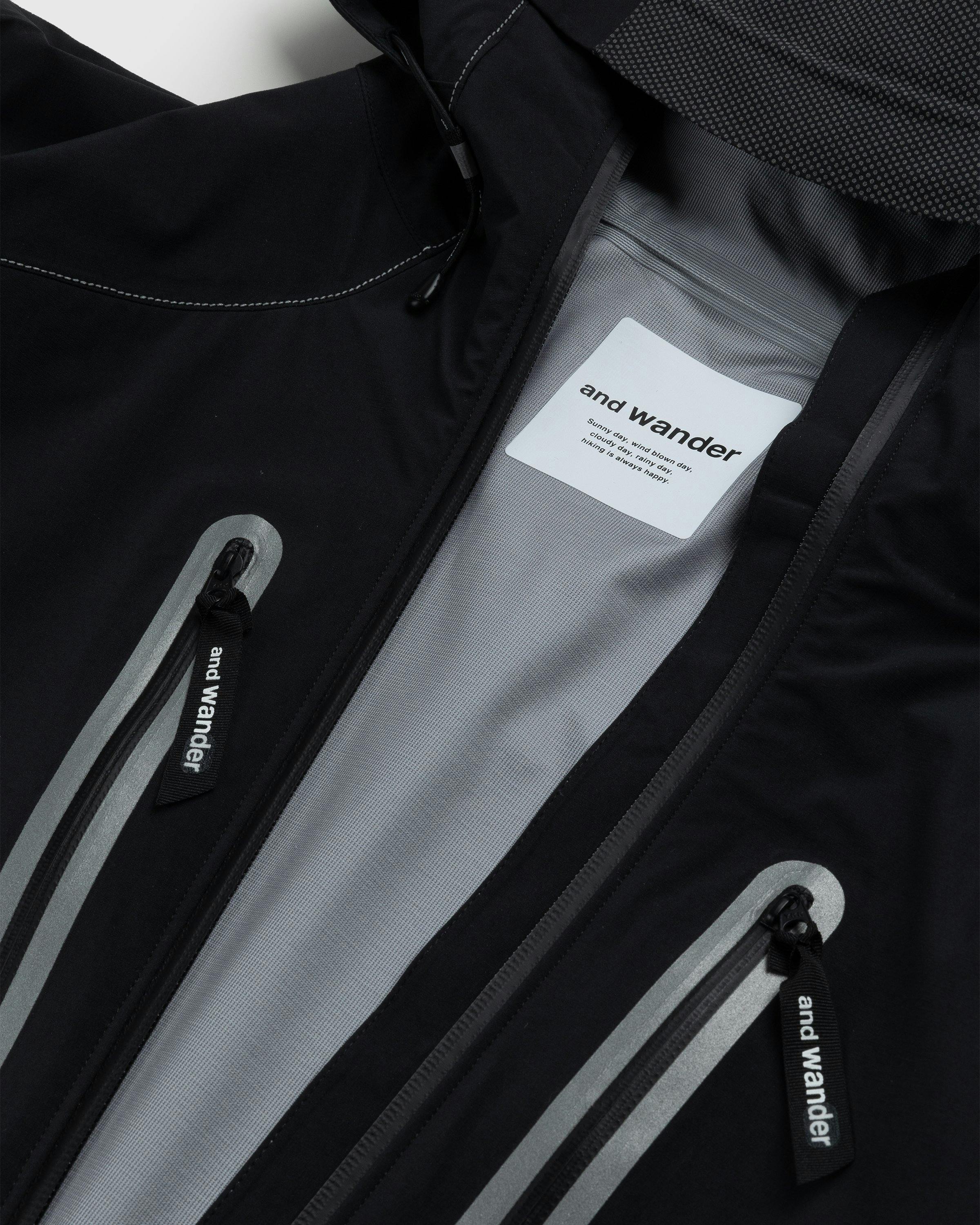 And Wander - Pertex Shield Rain Jacket Black - Clothing - Black - Image 6