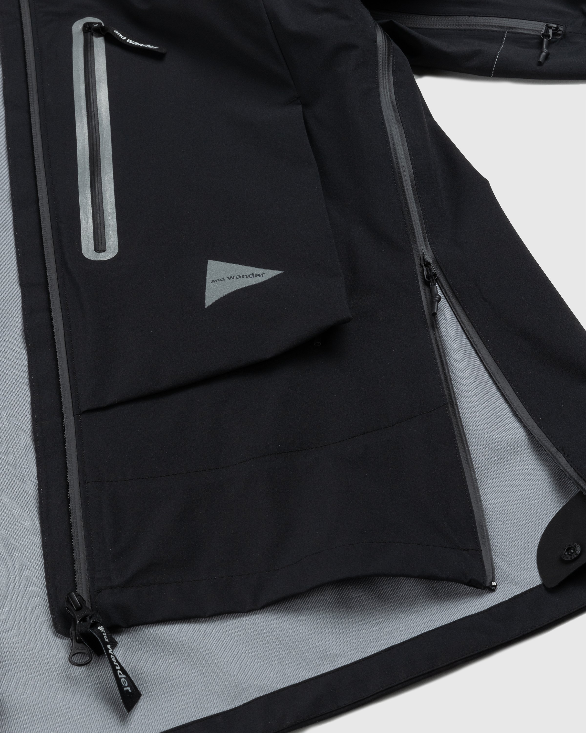 And Wander - Pertex Shield Rain Jacket Black - Clothing - Black - Image 7