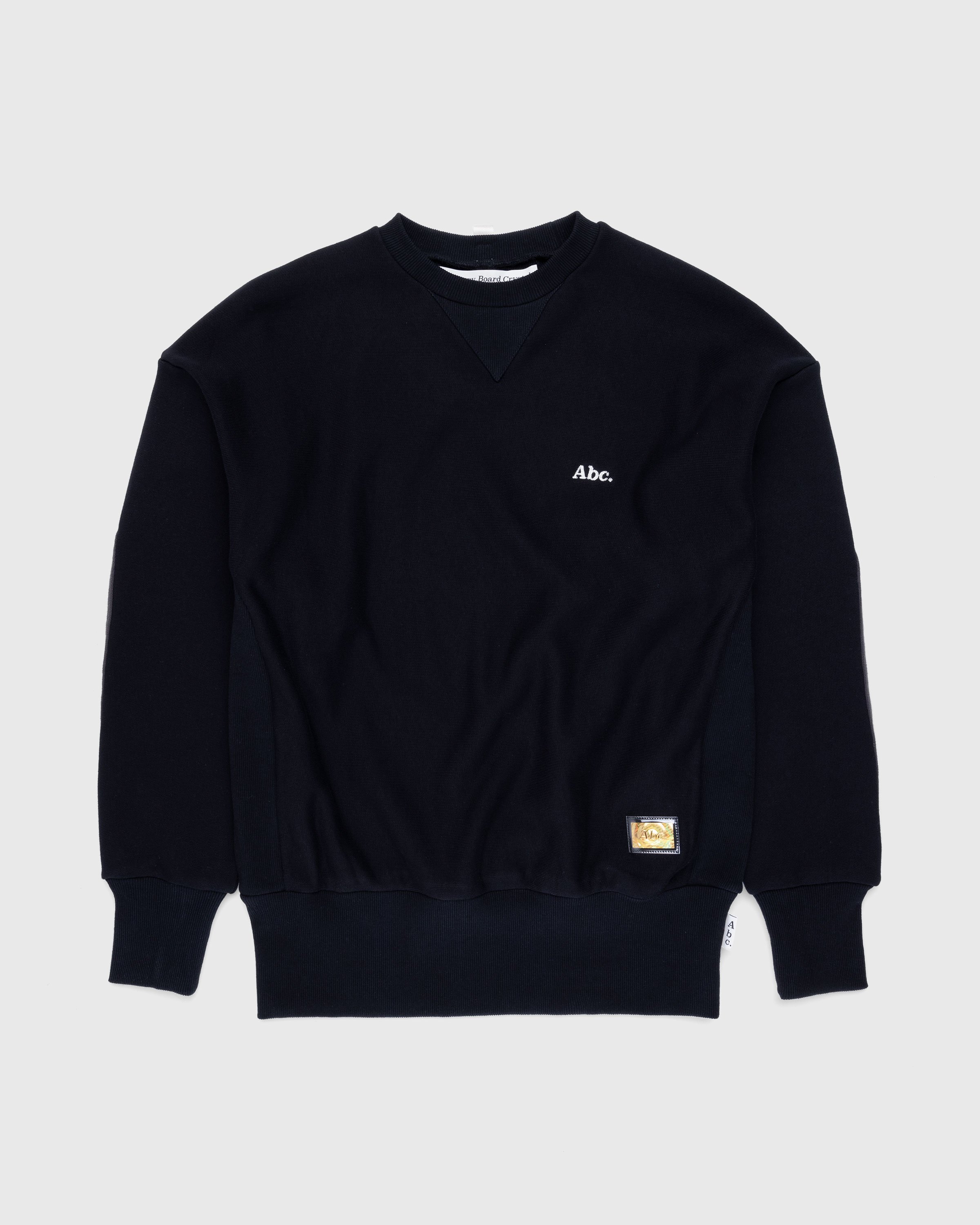 Abc. - Tri-Tone Crewneck Sweatshirt - Clothing - Black - Image 1