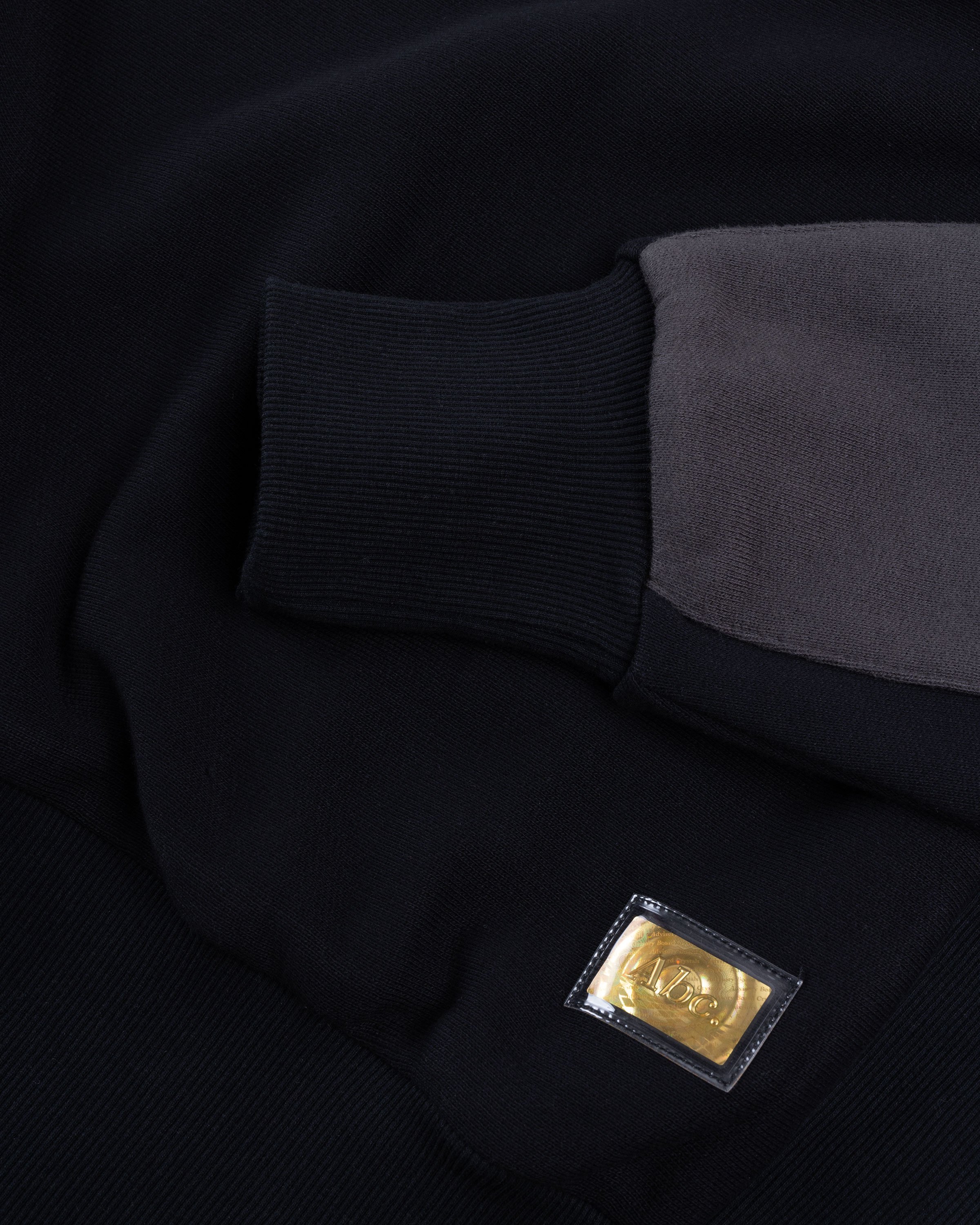 Abc. - Tri-Tone Crewneck Sweatshirt - Clothing - Black - Image 6