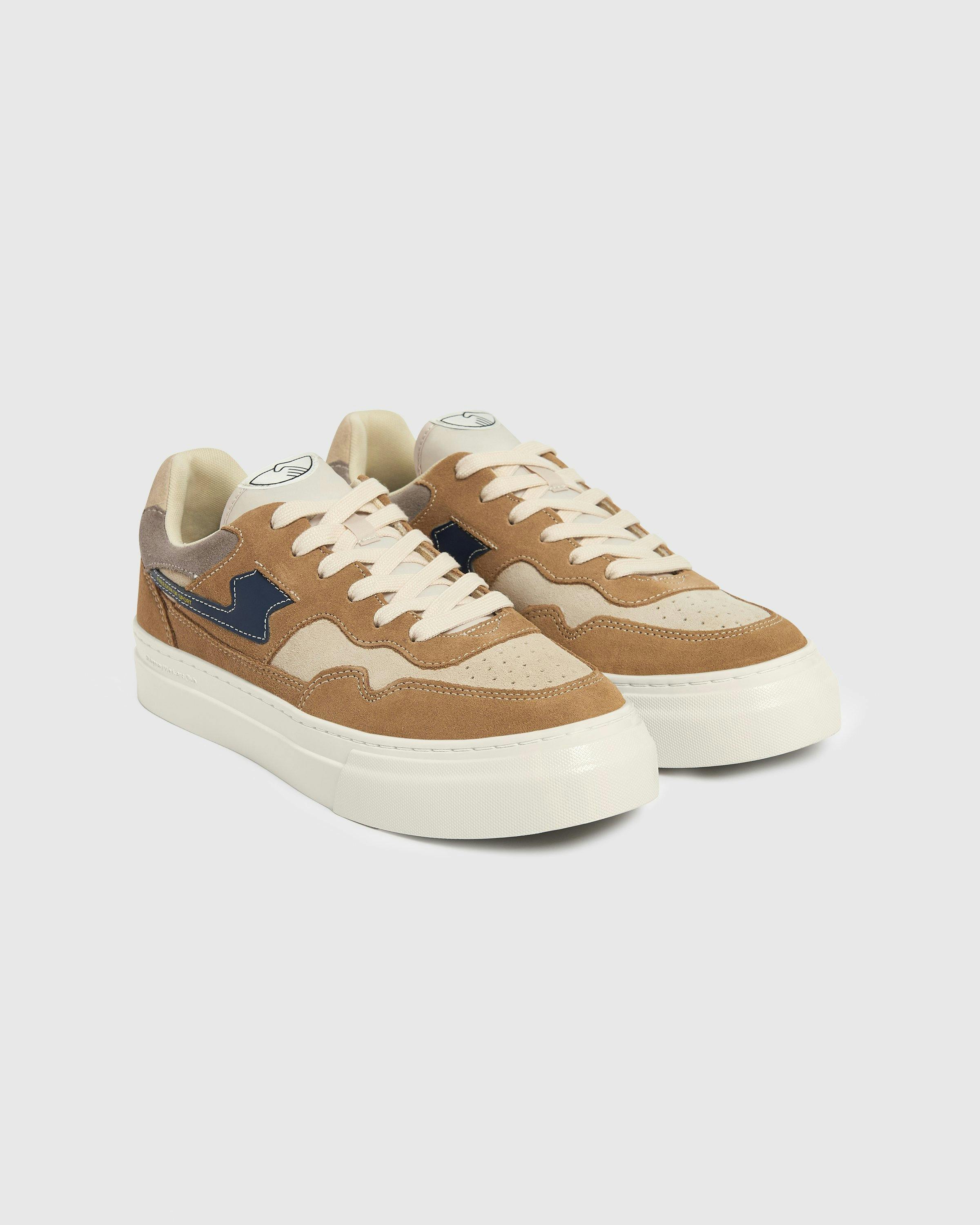 Stepney Workers Club - Pearl S-Strike Suede Navy - Footwear - Blue - Image 2