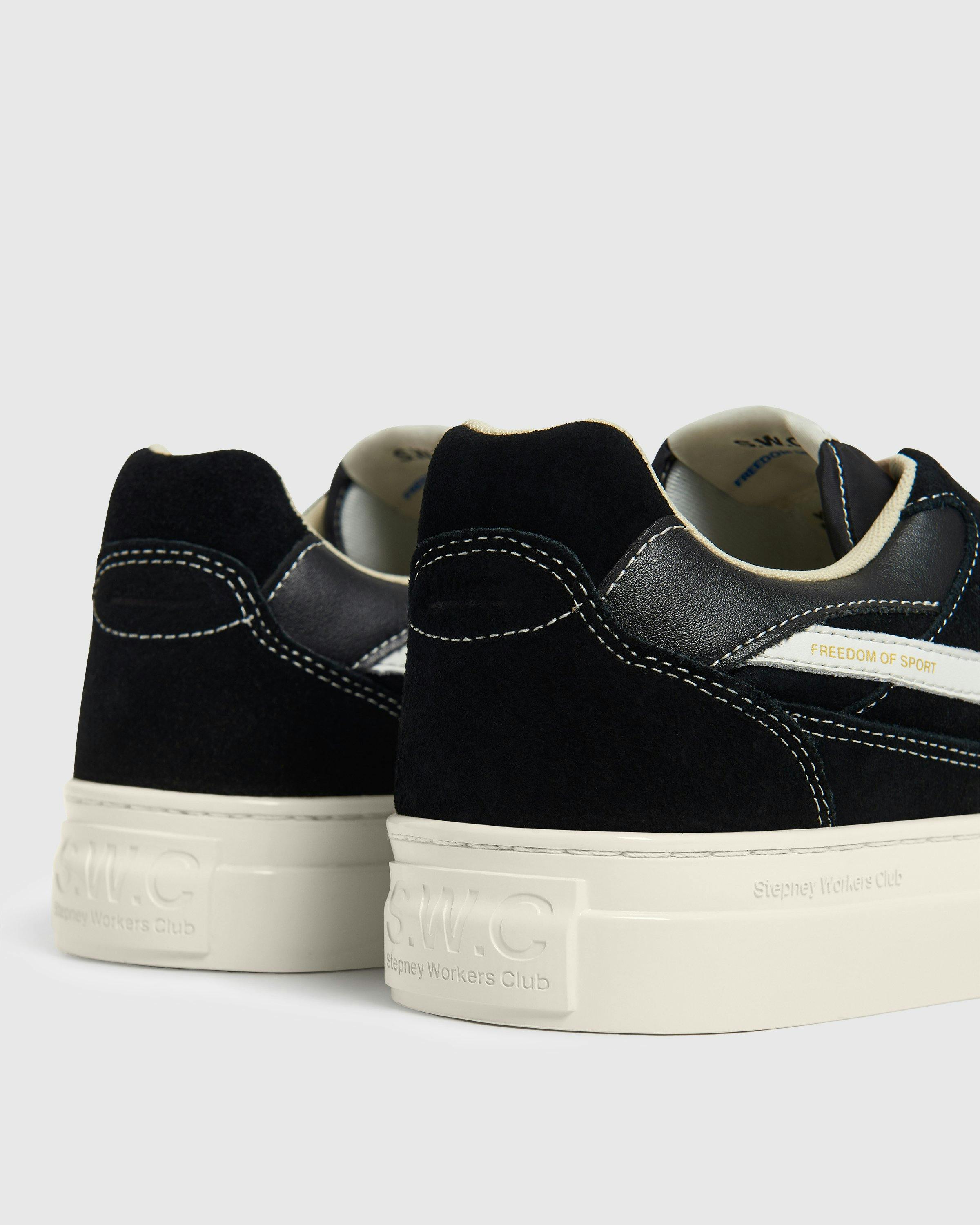 Stepney Workers Club - Pearl S-Strike Suede Black - Footwear - Black - Image 3