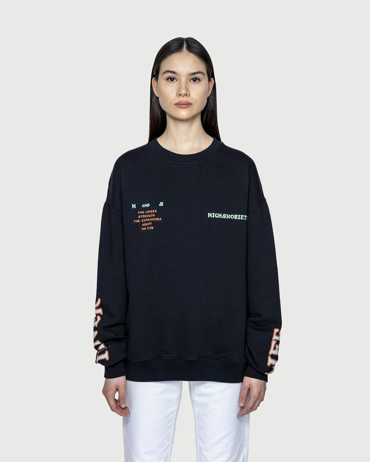 Highsnobiety - Inner Life The Intangible Sweatshirt Black - Clothing - Black - Image 3