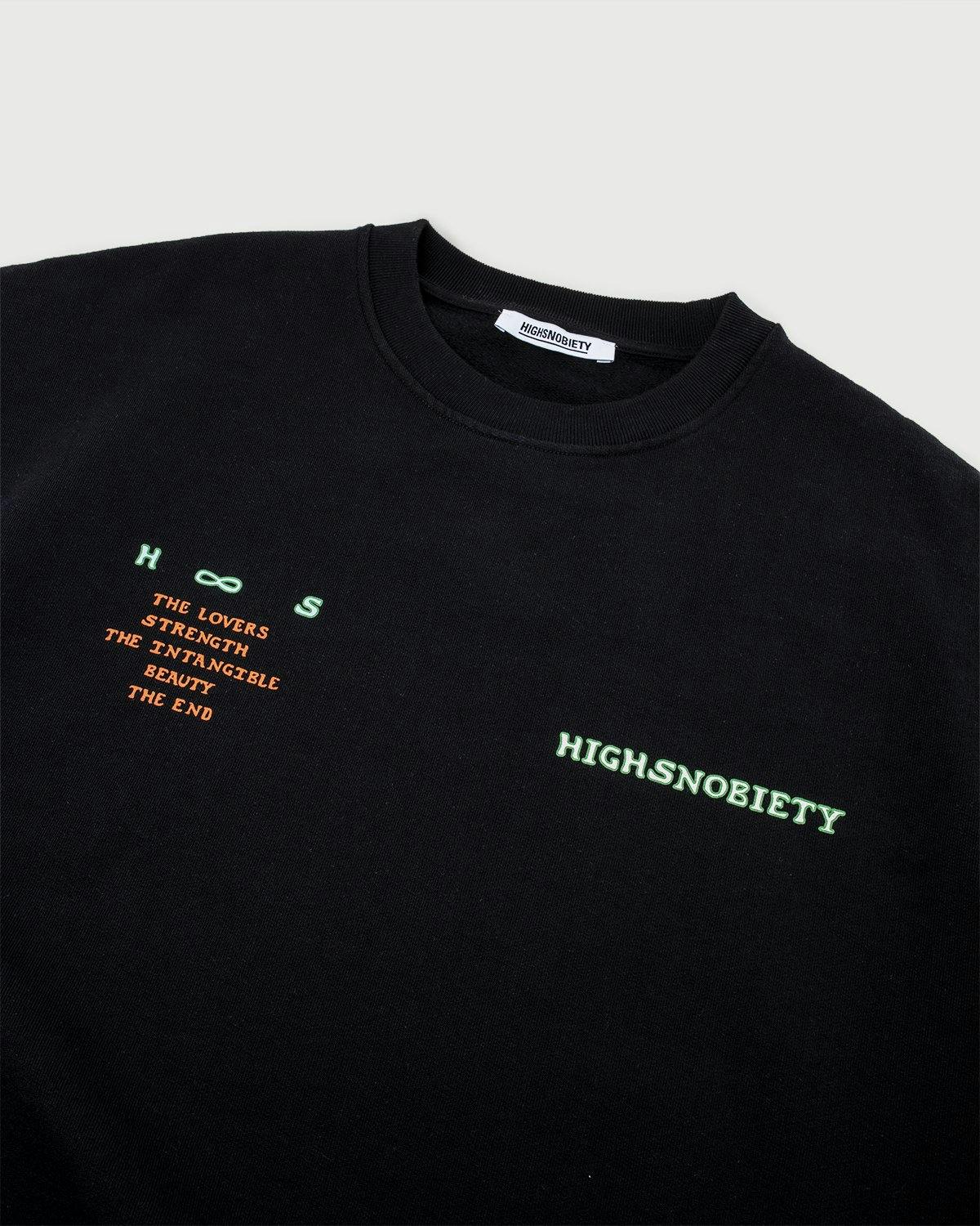 Highsnobiety - Inner Life The Intangible Sweatshirt Black - Clothing - Black - Image 6