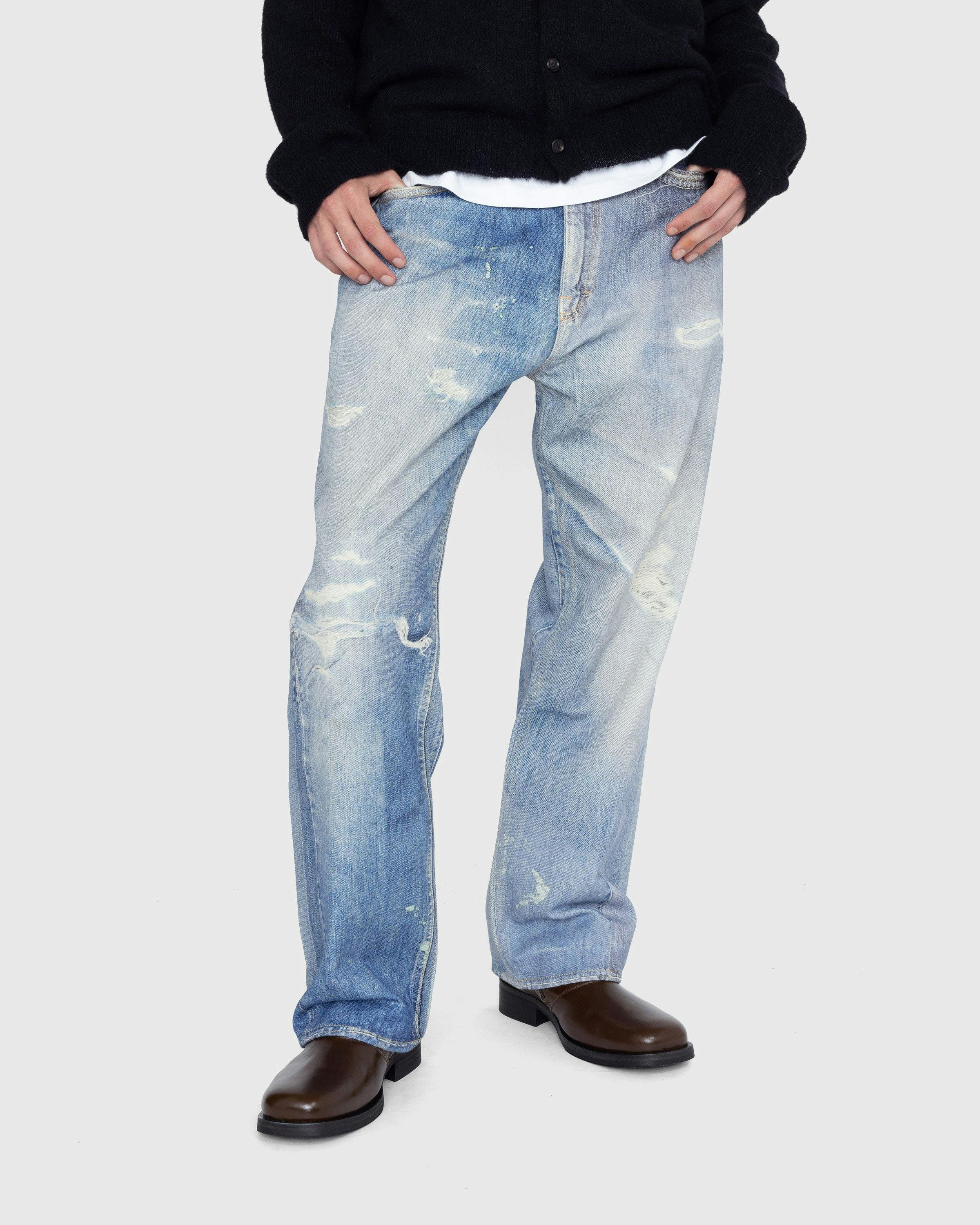 Our Legacy - Third Cut Digital Denim Print Blue - Clothing - Blue - Image 2