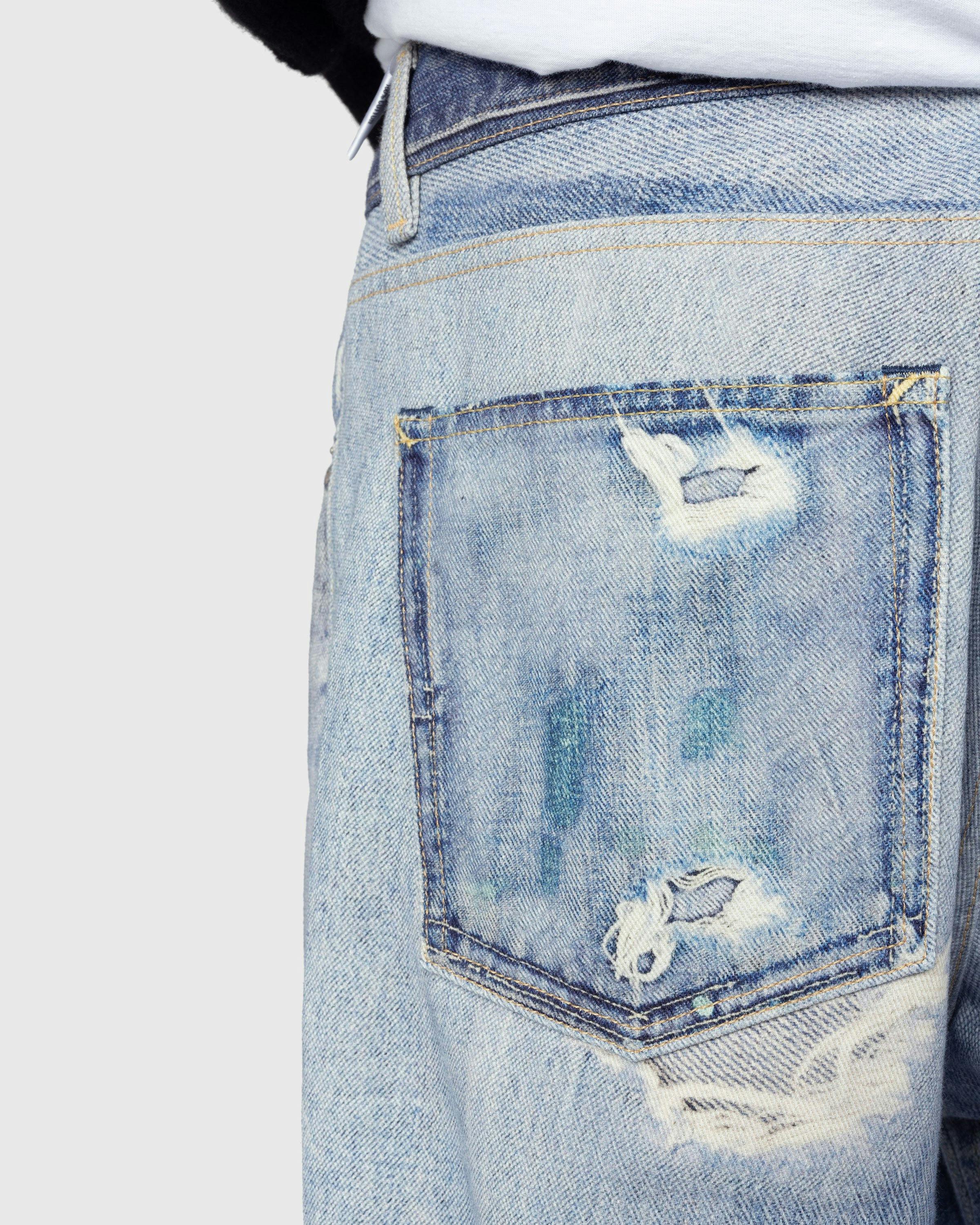 Our Legacy - Third Cut Digital Denim Print Blue - Clothing - Blue - Image 4