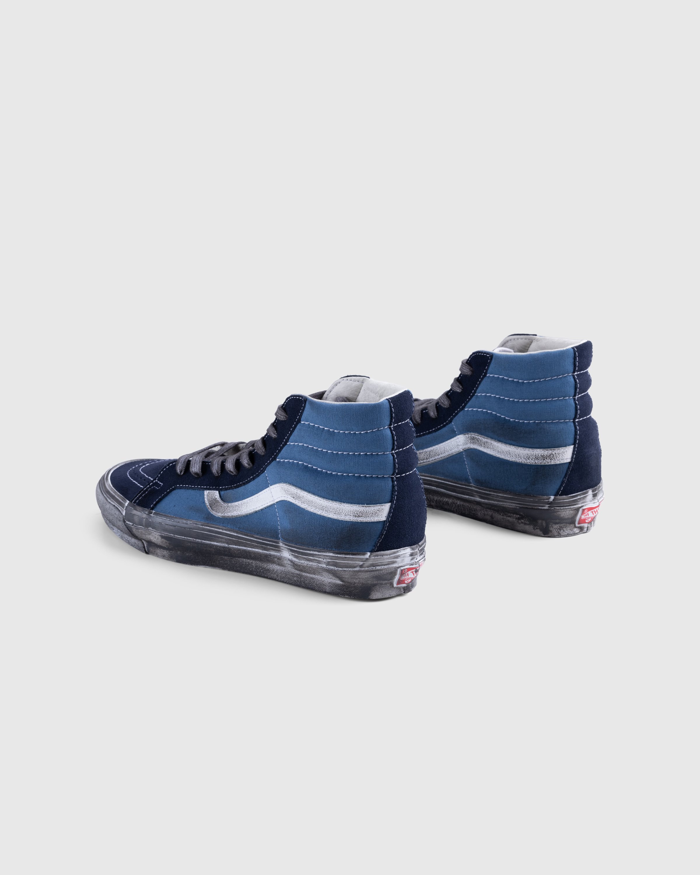 Vans - UA OG SK8-Hi LX STRE DKBRN - Footwear - Blue - Image 4