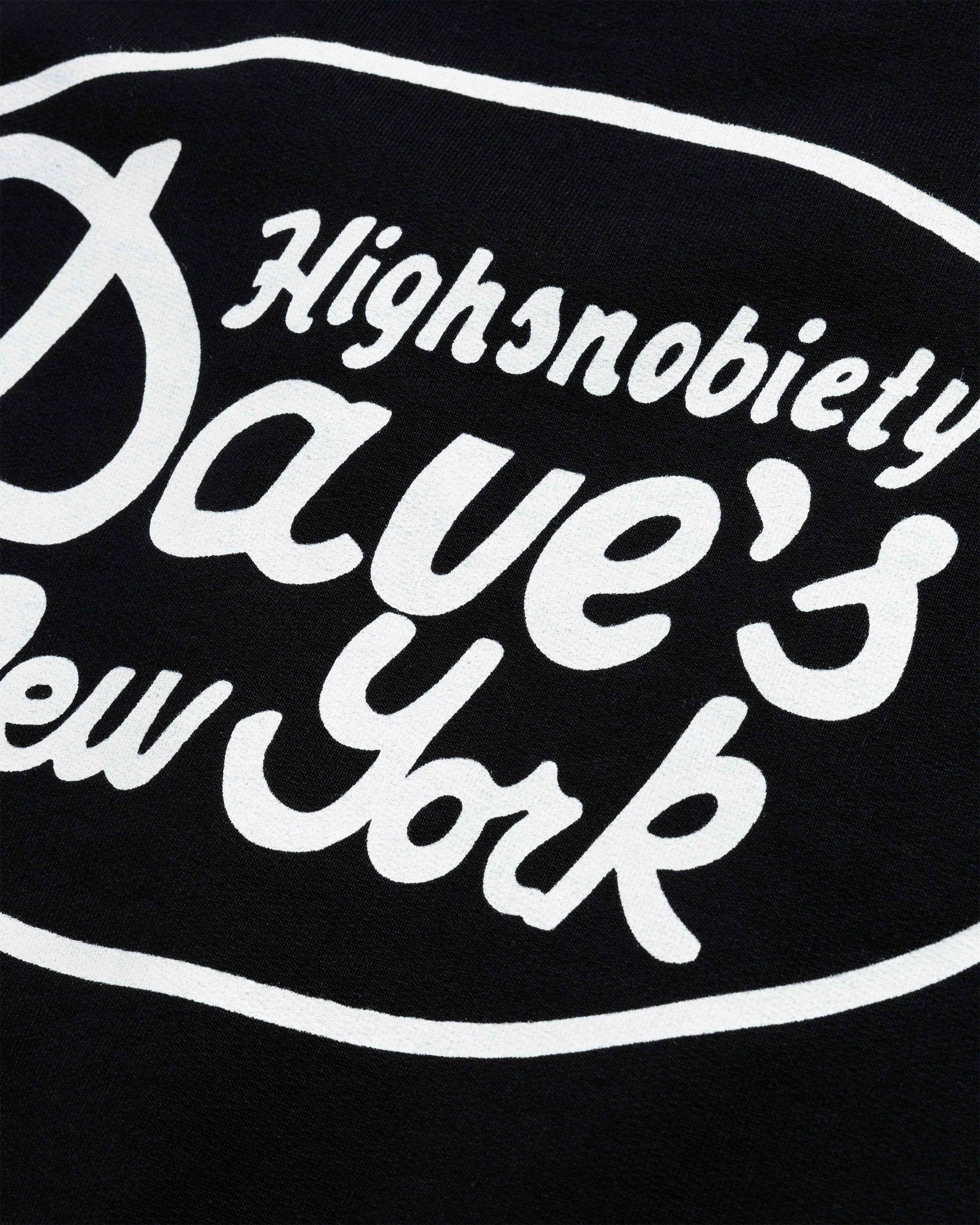 Dave's New York x Highsnobiety - Black Crewneck - Clothing - Black - Image 6