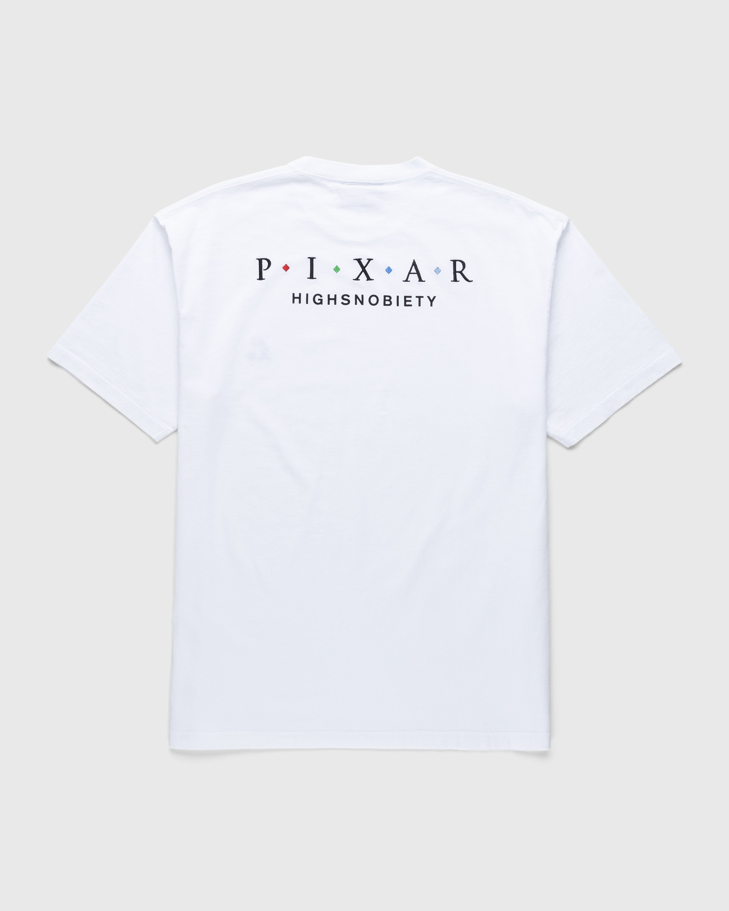 Highsnobiety x Pixar - Logo T-Shirt White  - Clothing - White - Image 1