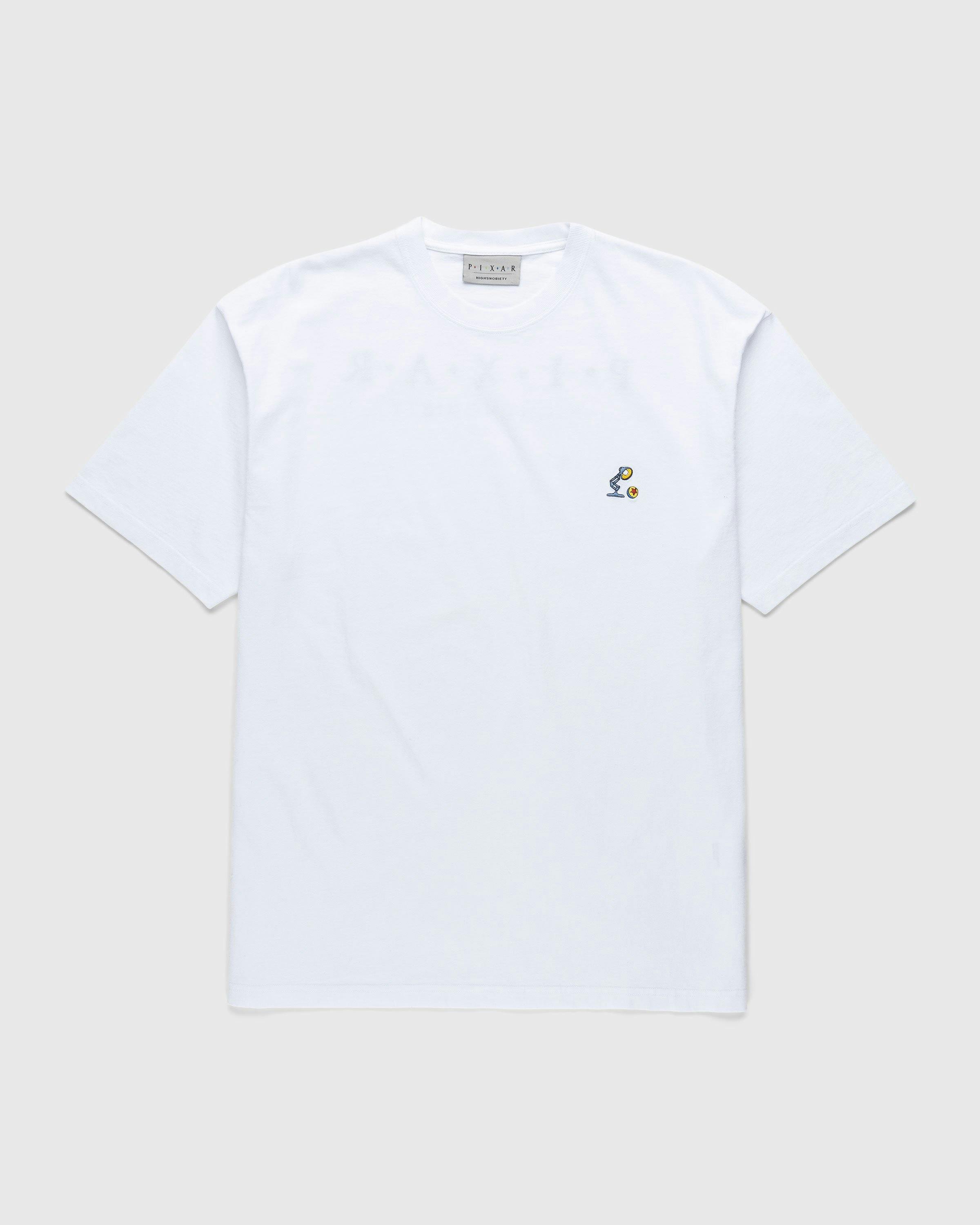 Highsnobiety x Pixar - Logo T-Shirt White  - Clothing - White - Image 2