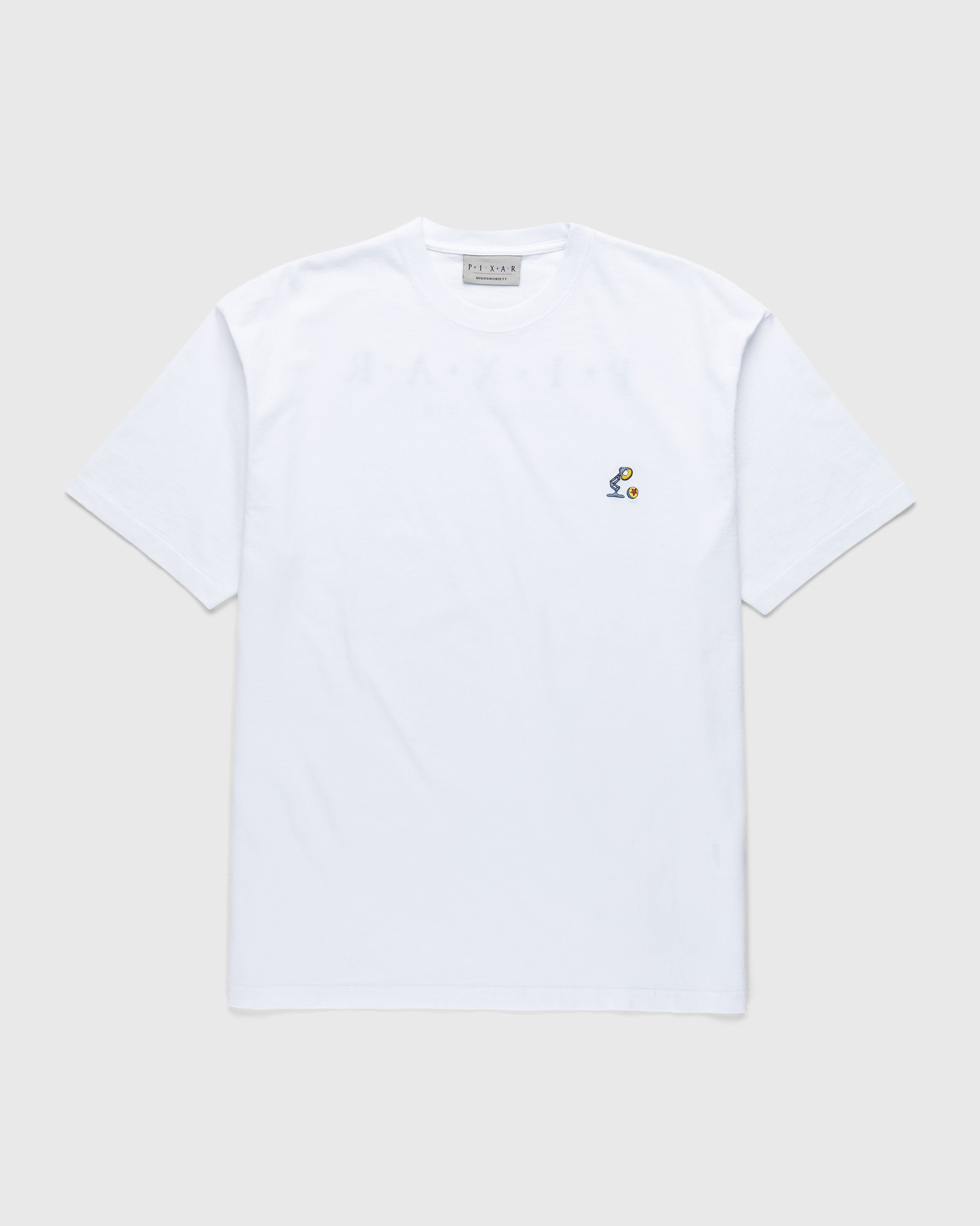 Highsnobiety x Pixar - Logo T-Shirt White  - Clothing - White - Image 2