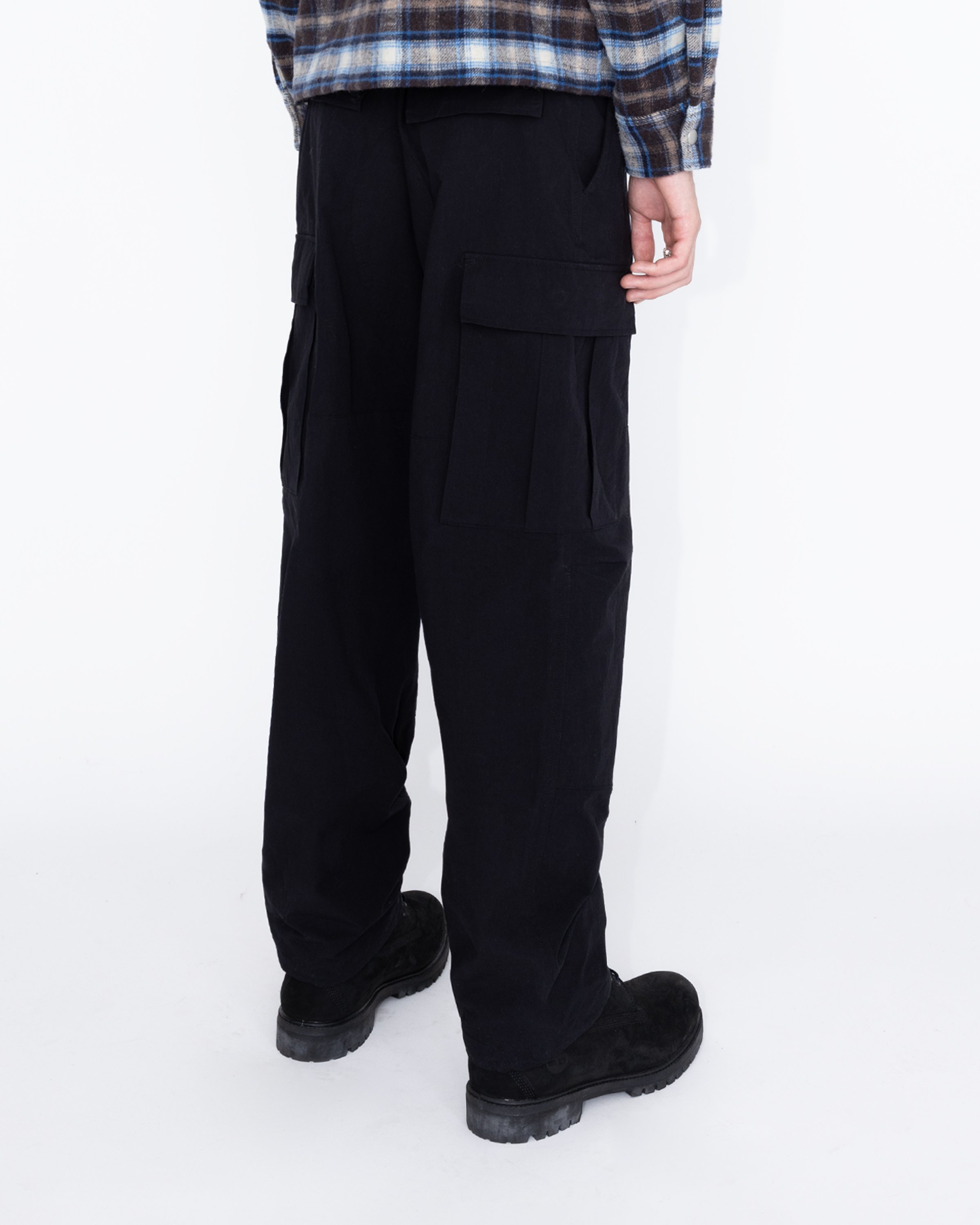 Highsnobiety HS05 - Re-Inforced Nylon Cargo Trouser Black - Clothing - Black - Image 4