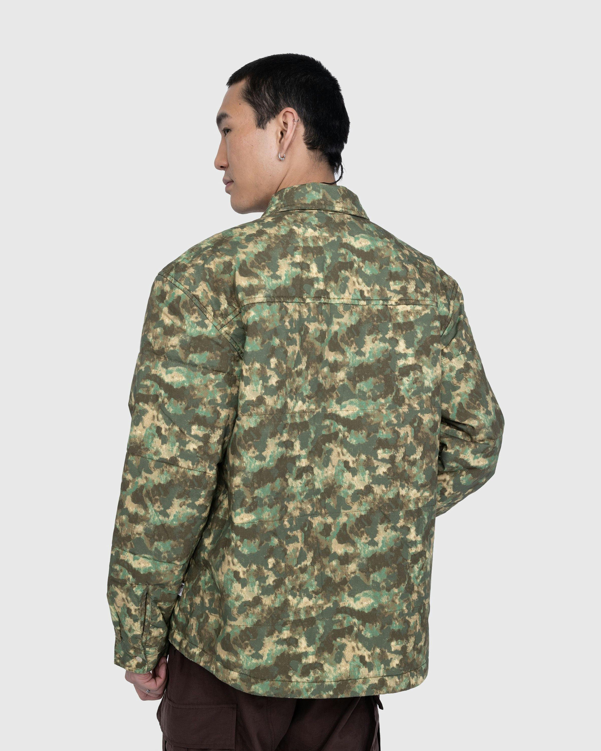 The North Face - M66 Stuffed Shirt Jacket Military Olive/Stippled Camo Print - Clothing - Green - Image 3