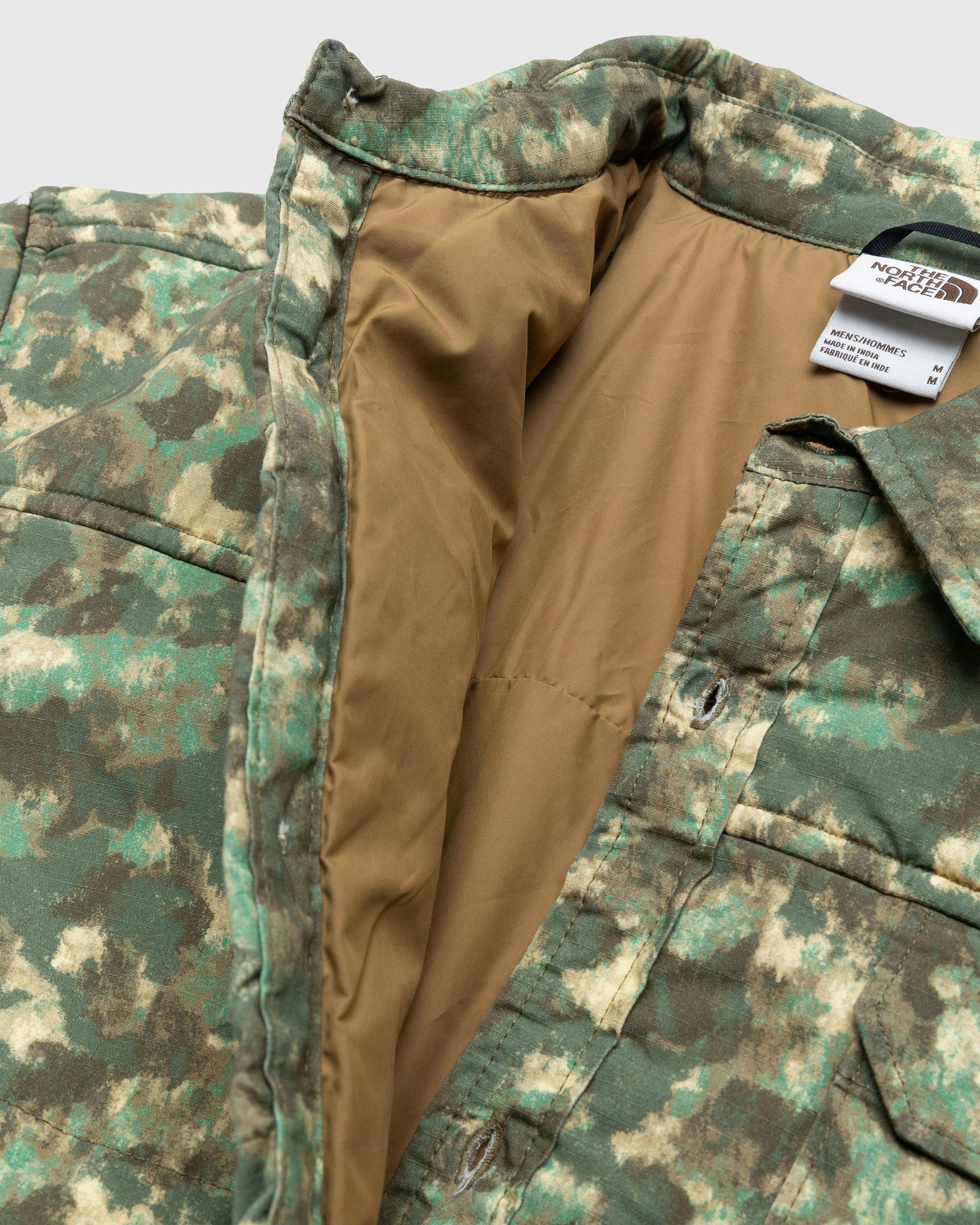 The North Face - M66 Utility Rain Jacket Military Olive/Stippled Camo Print - Clothing - Green - Image 4