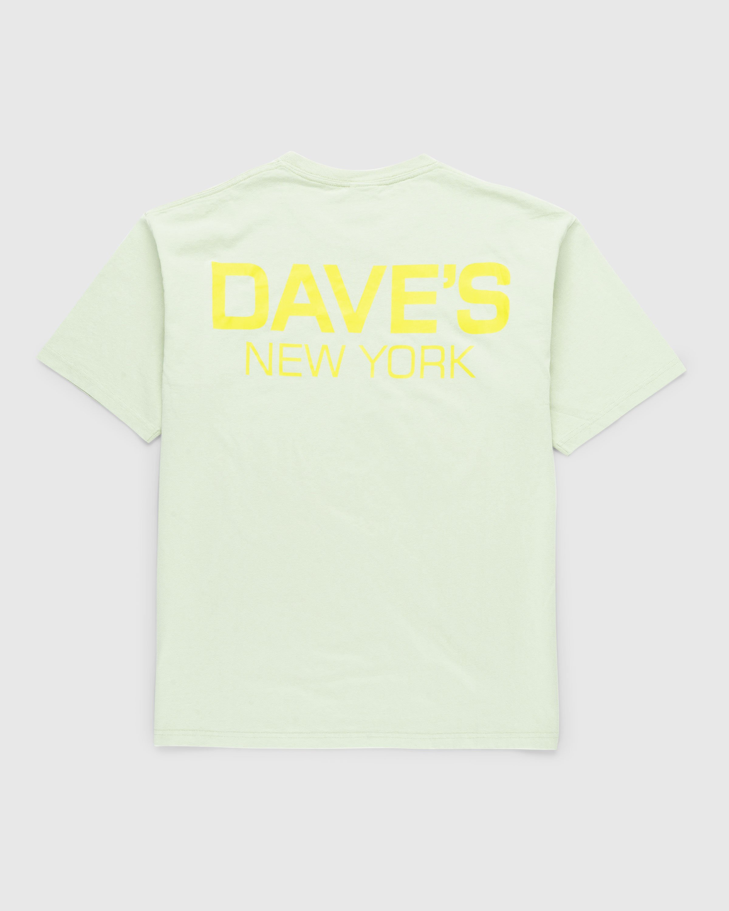 Dave's New York x Highsnobiety - Sage T-Shirt - Clothing - Green - Image 1