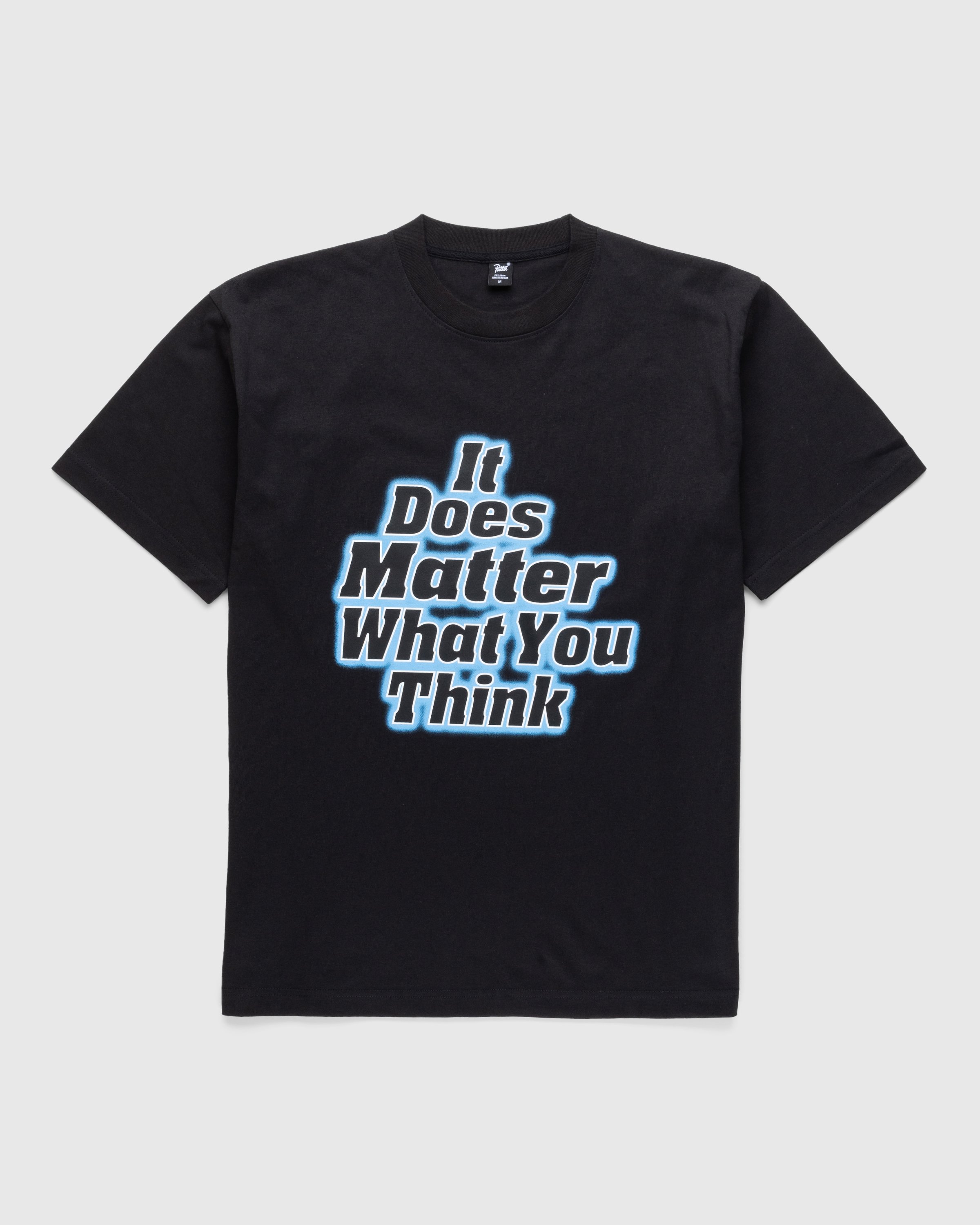 Patta - It Does Matter What You Think T-Shirt Black - Clothing - Black - Image 1