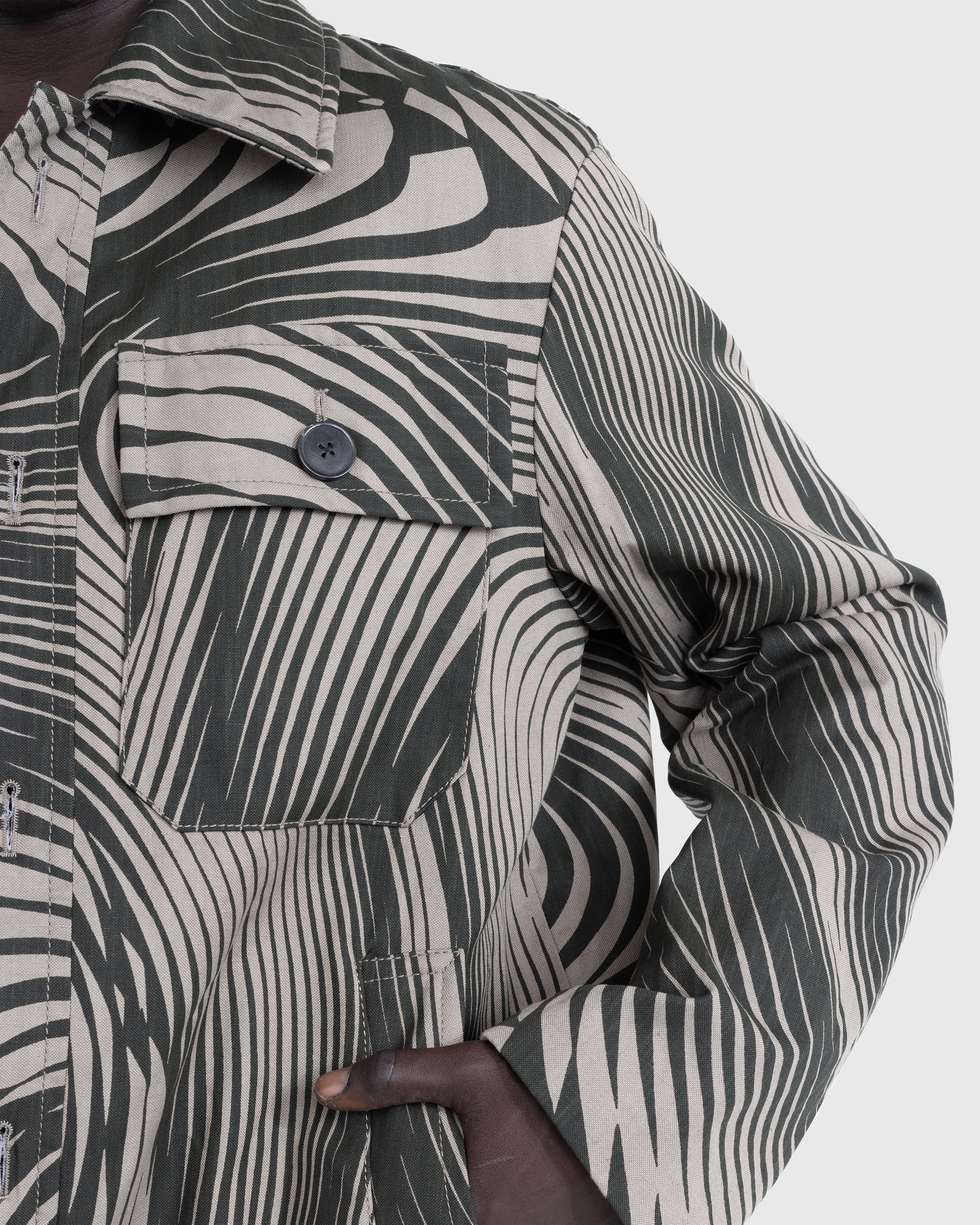 Dries van Noten - Valko Jacket Anthracite - Clothing - Grey - Image 6
