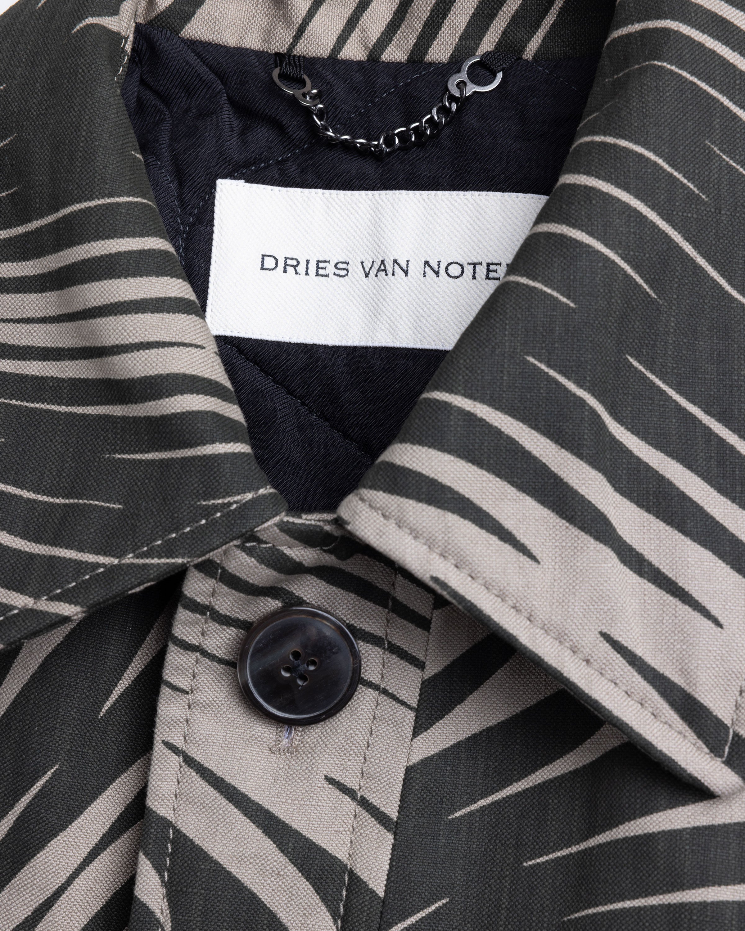 Dries van Noten - Valko Jacket Anthracite - Clothing - Grey - Image 7
