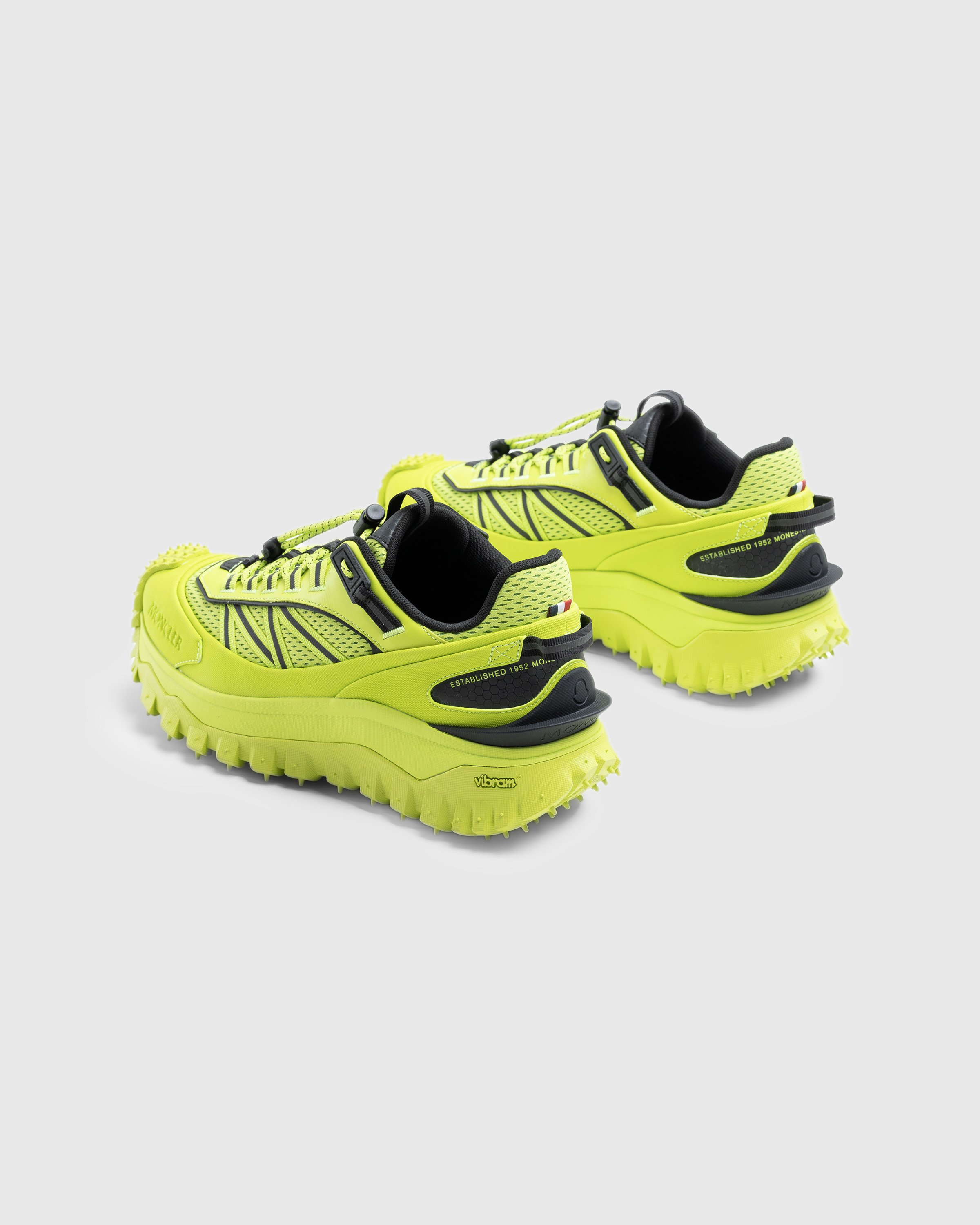 Moncler - Trailgrip Low Top Sneakers Fluo Green - Footwear - Green - Image 4